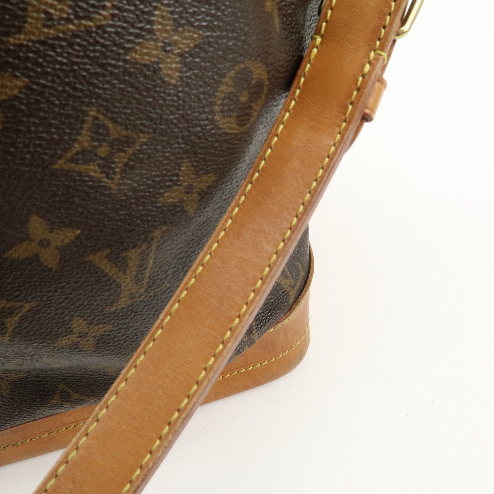 Louis Vuitton Monogram Noe Shoulder Bag Hand Bag Brown M42224