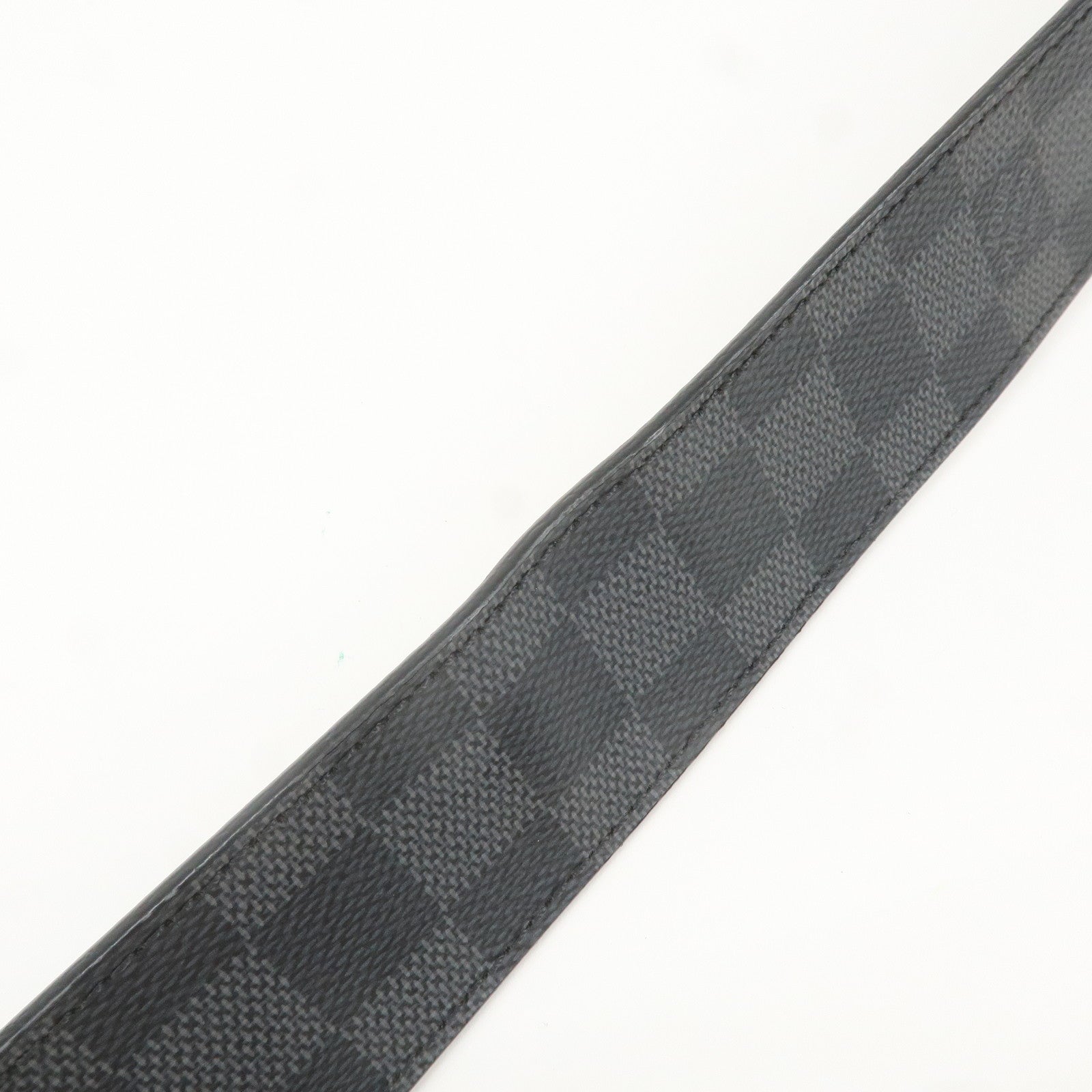 Louis Vuitton Damier Graphite Saint Tulle LV Belt 100/40 M9808