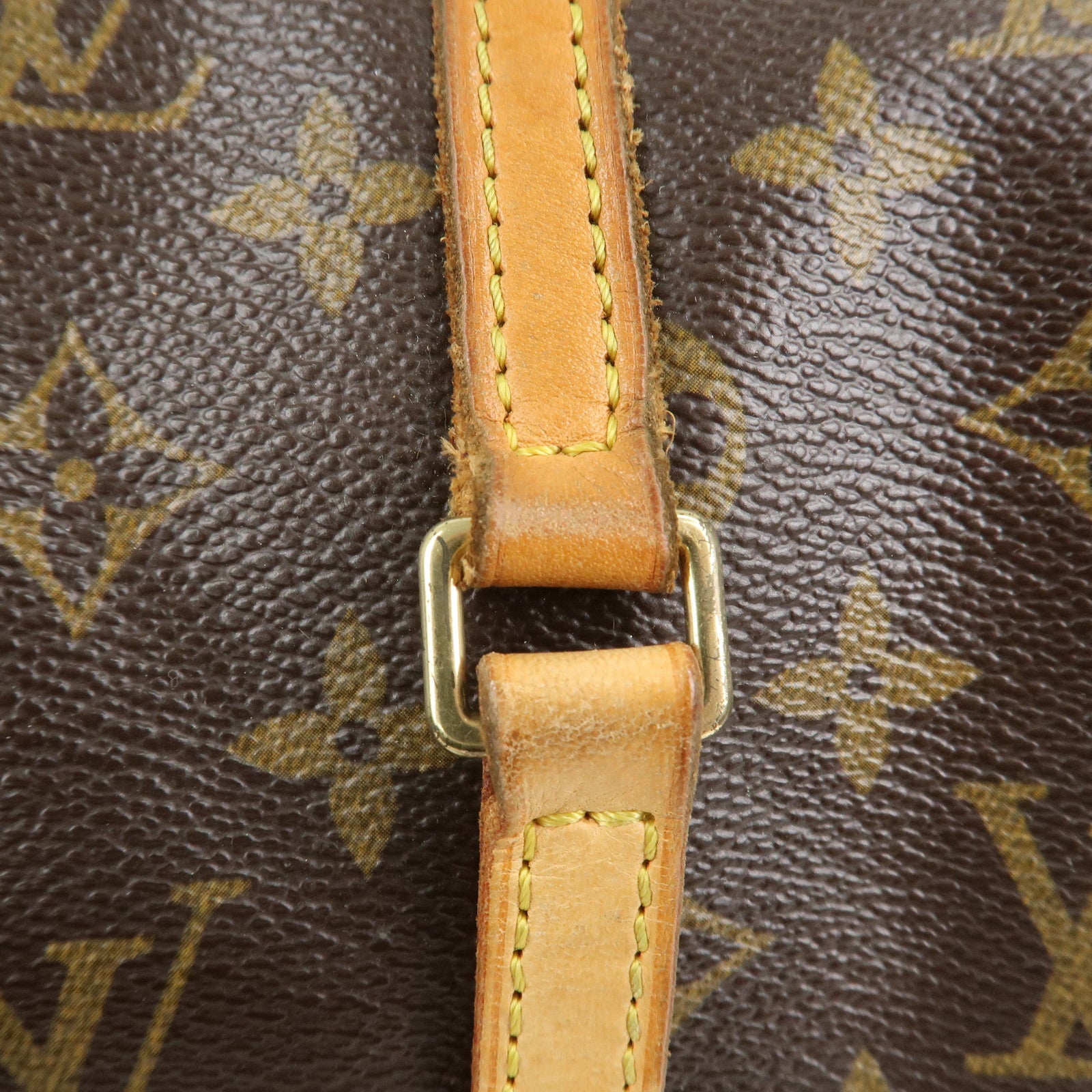 Louis Vuitton Monogram Papillon 30 Hand Bag Brown M51385 Used