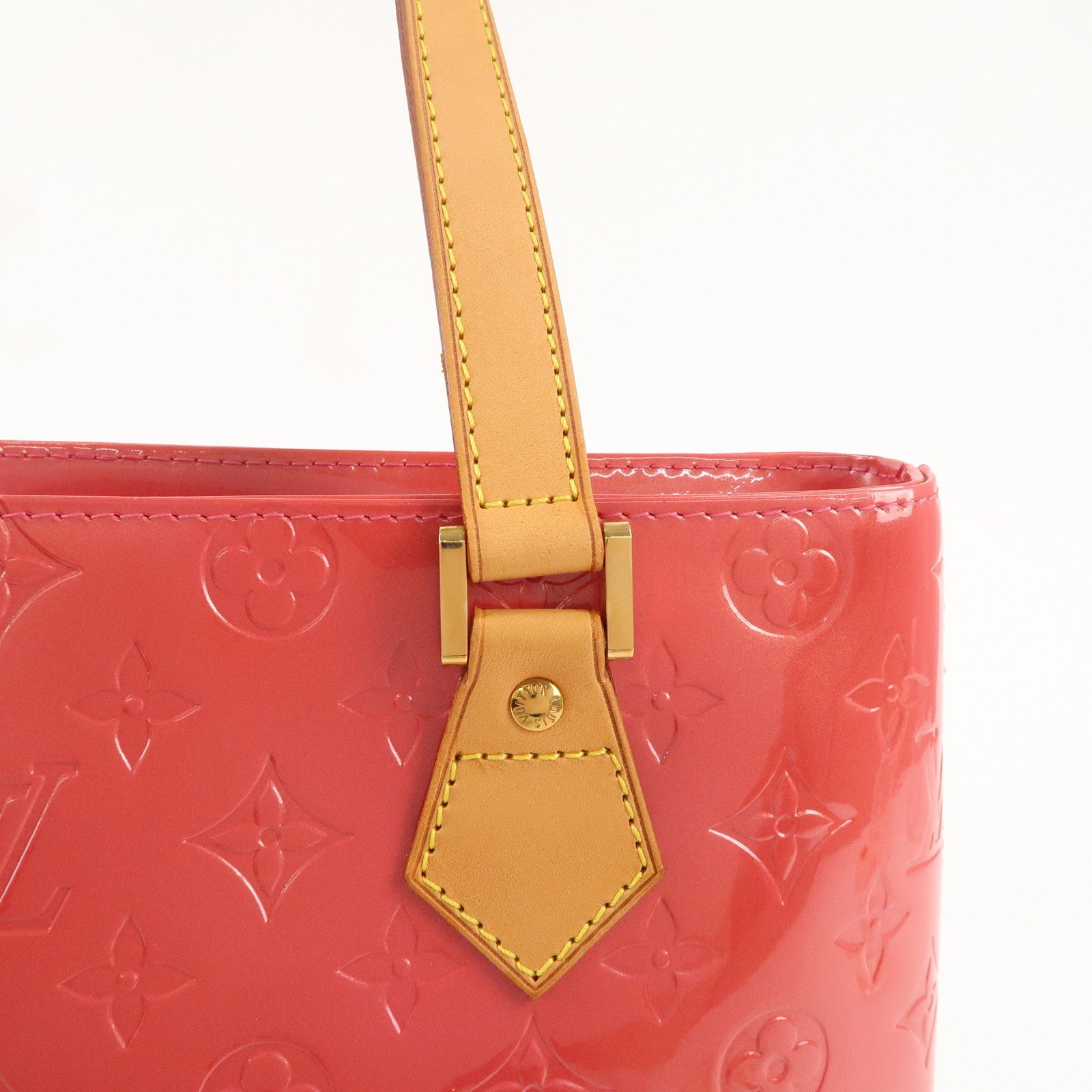 Louis Vuitton Monogram Vernis Houston Tote Bag Framboise M9135F