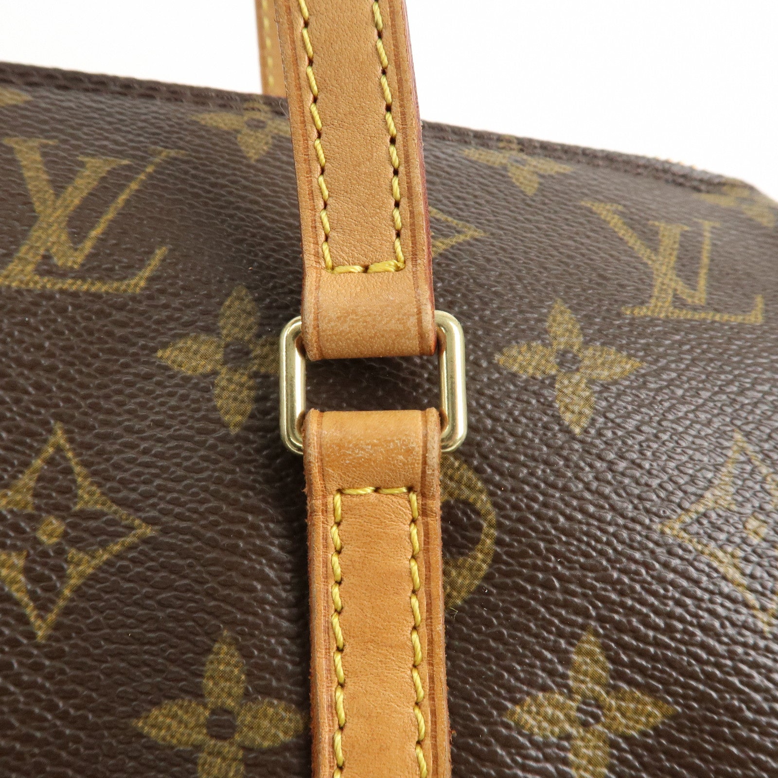 Louis Vuitton Monogram Papillon 30 Hand Bag New Style M51385 Used