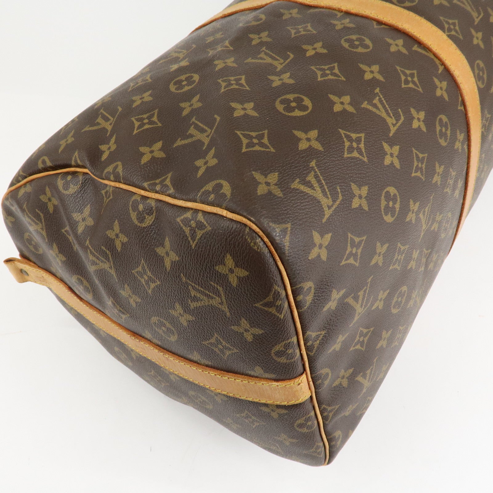 Louis Vuitton Monogram Keep All Bandouliere 55 Boston Bag M41414 Used