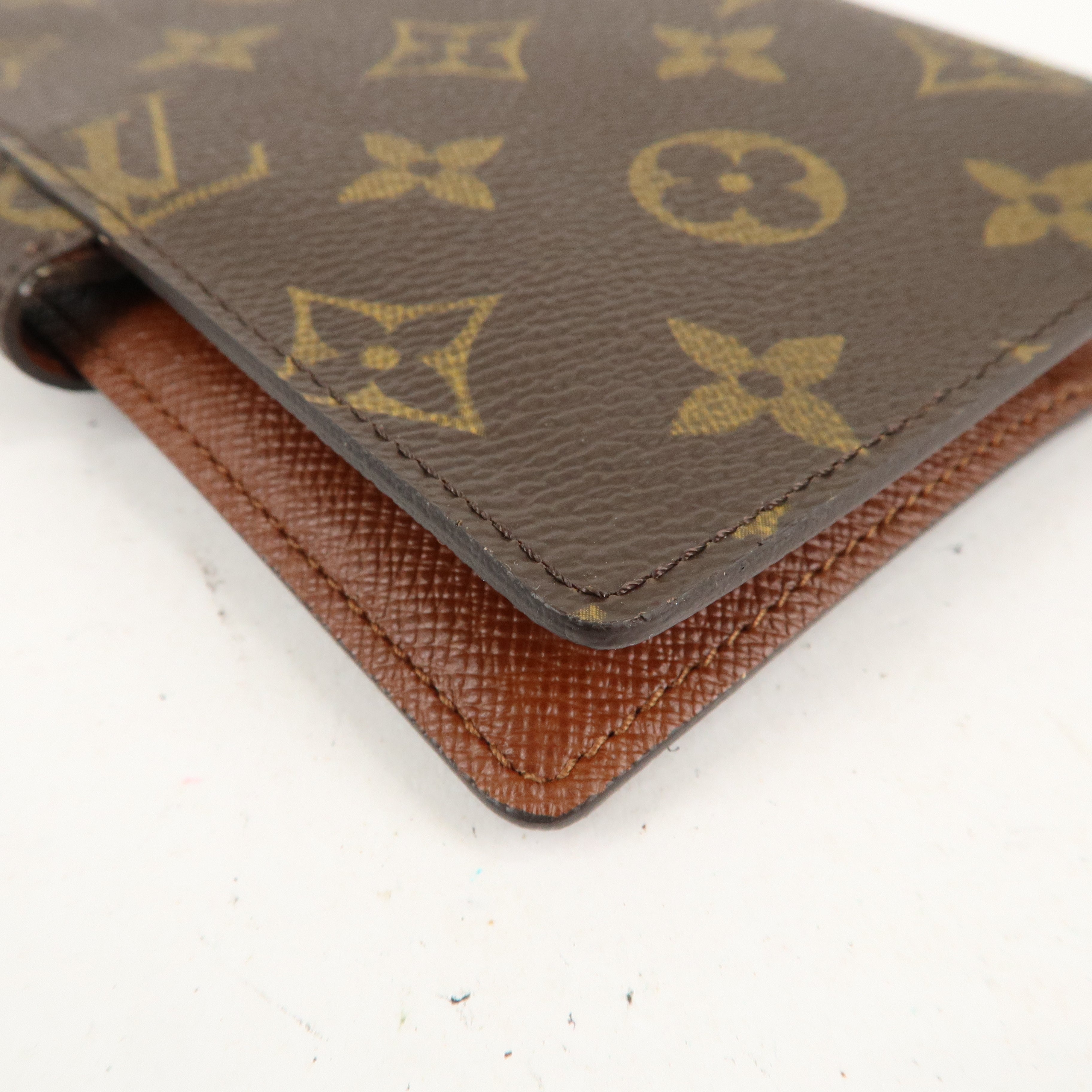 Louis Vuitton Monogram Agenda PM Planner Cover Brown R20005