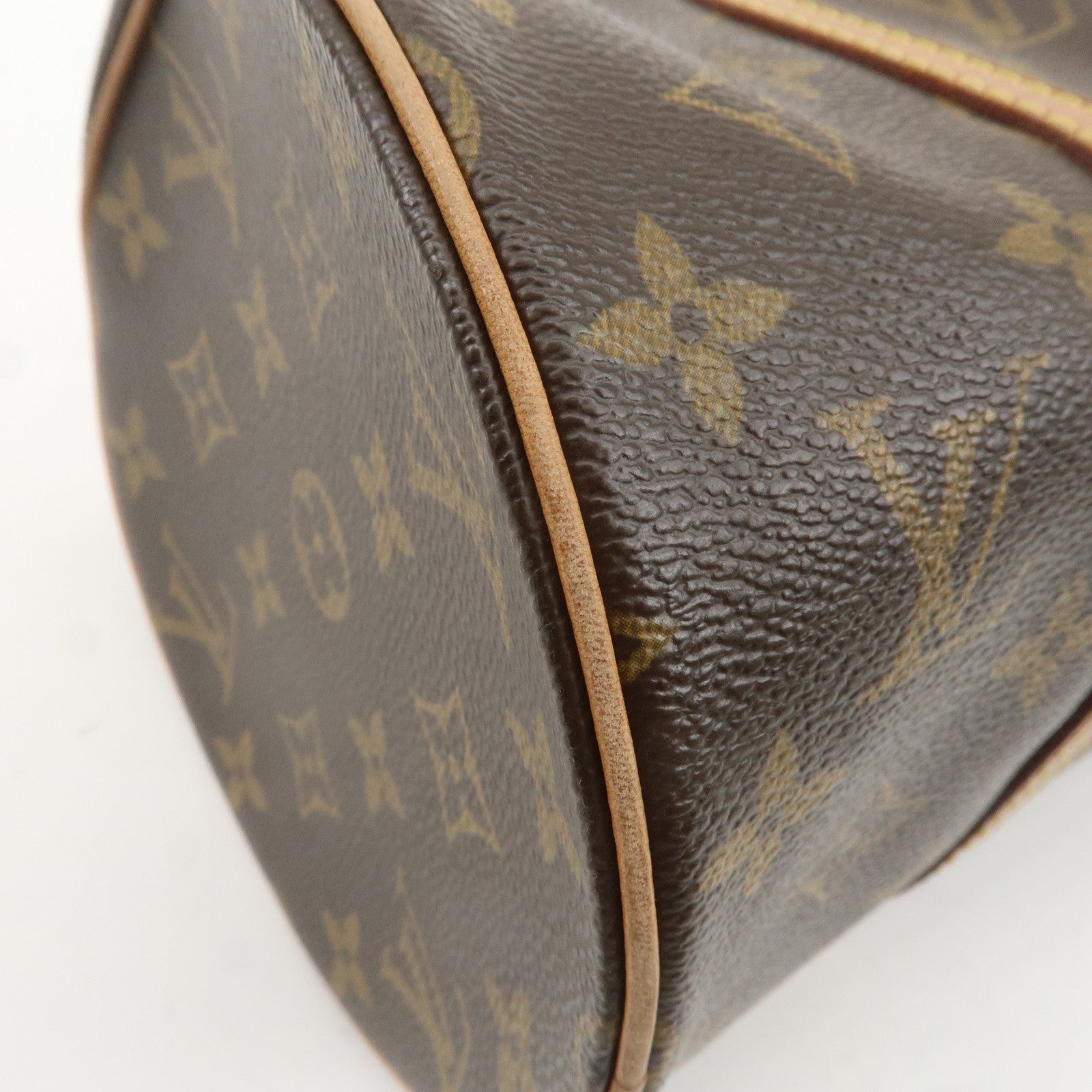 Louis Vuitton Monogram Papillon 30 Hand Bag Brown M51385