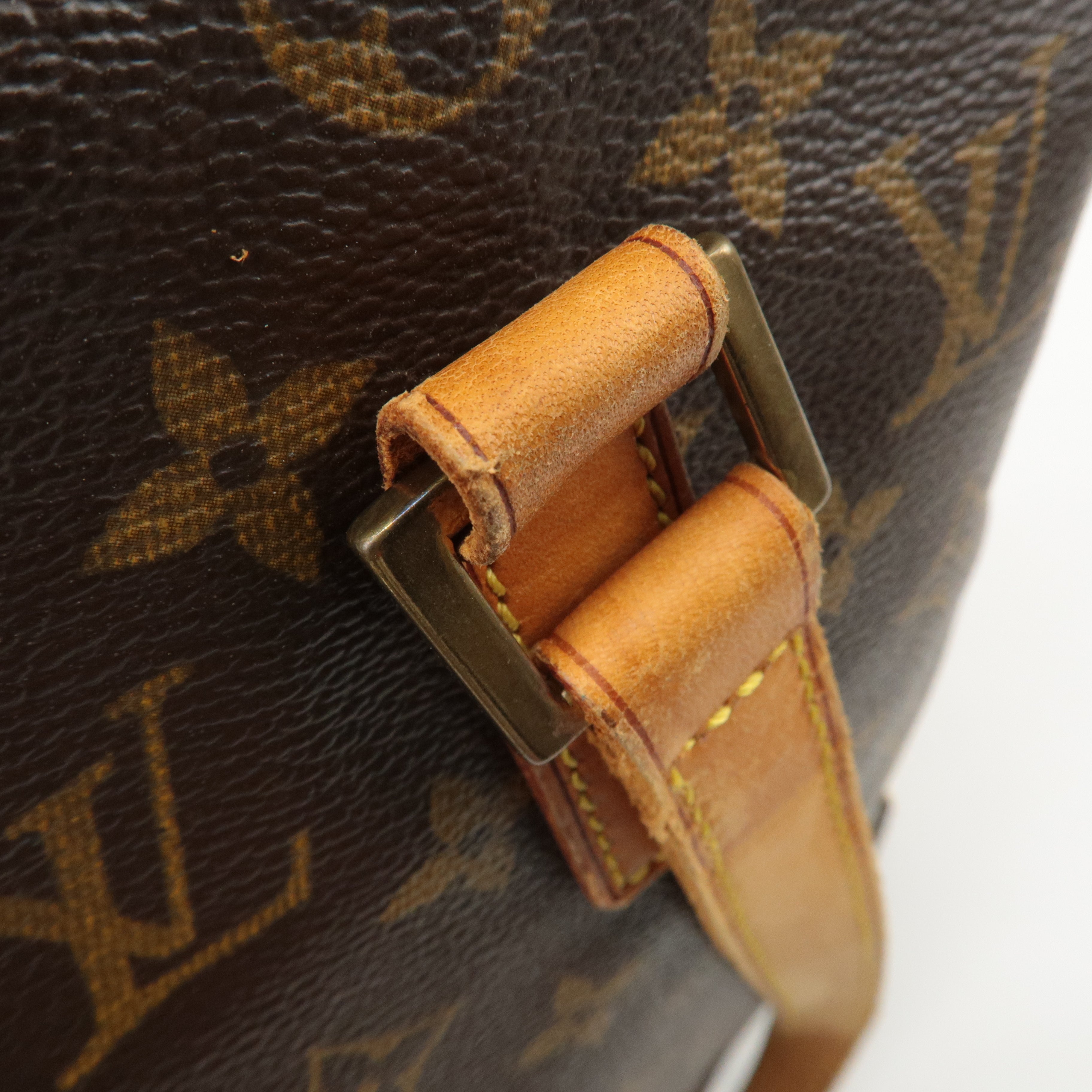 Louis Vuitton Monogram Cabas Mezzo Tote Bag Brown M51151