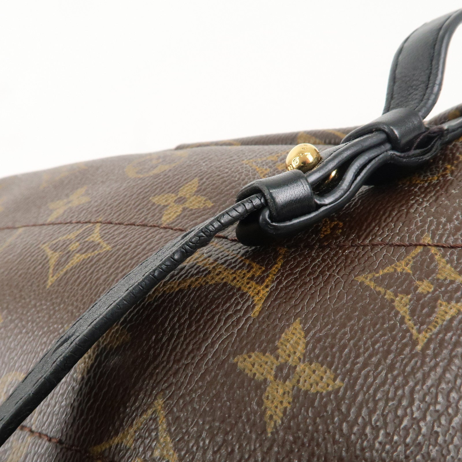 Louis Vuitton Monogram Palm Springs Back Pack PM Brown M44871