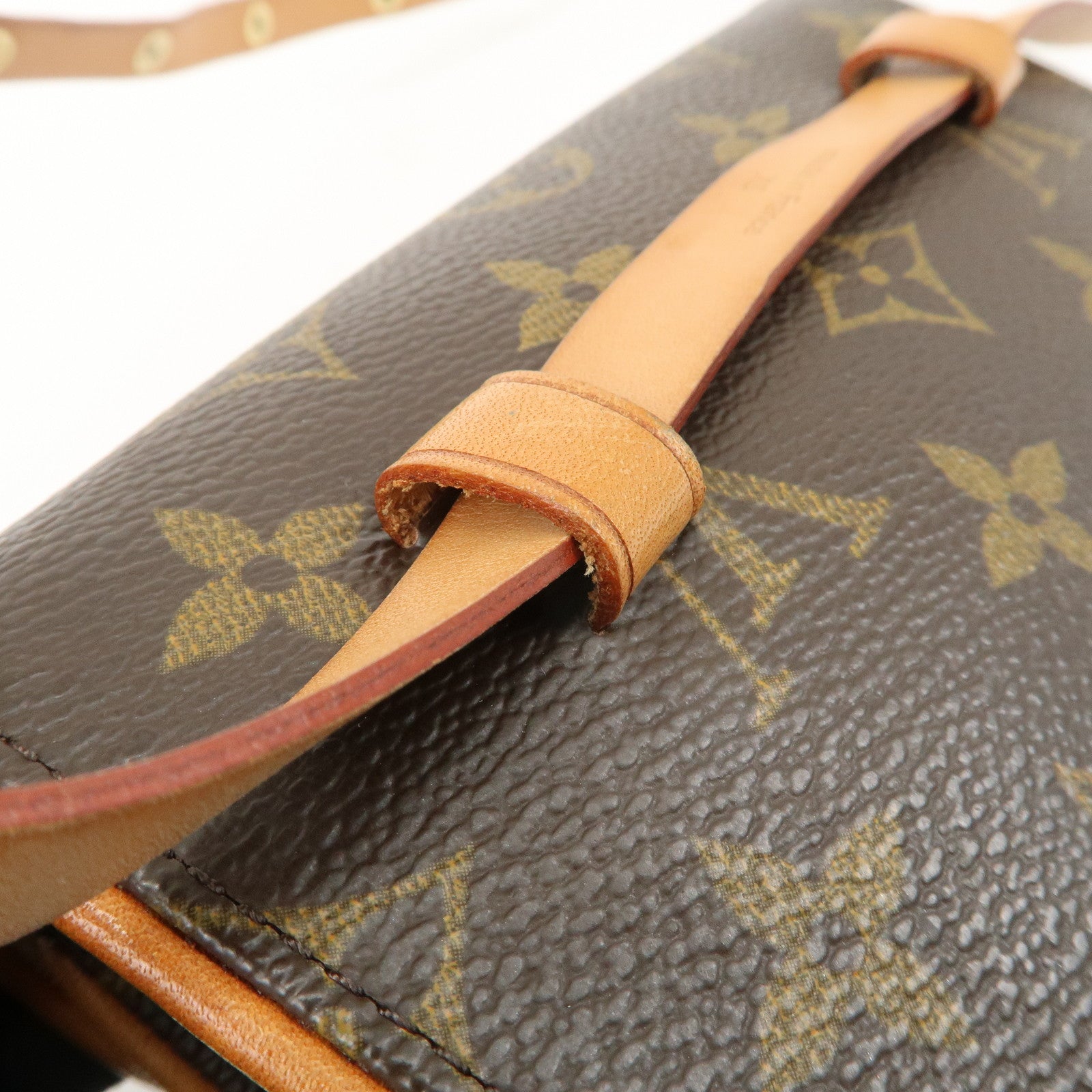 Louis Vuitton Monogram Pochette Florentine Waist Bag BeltXS M51855 Used