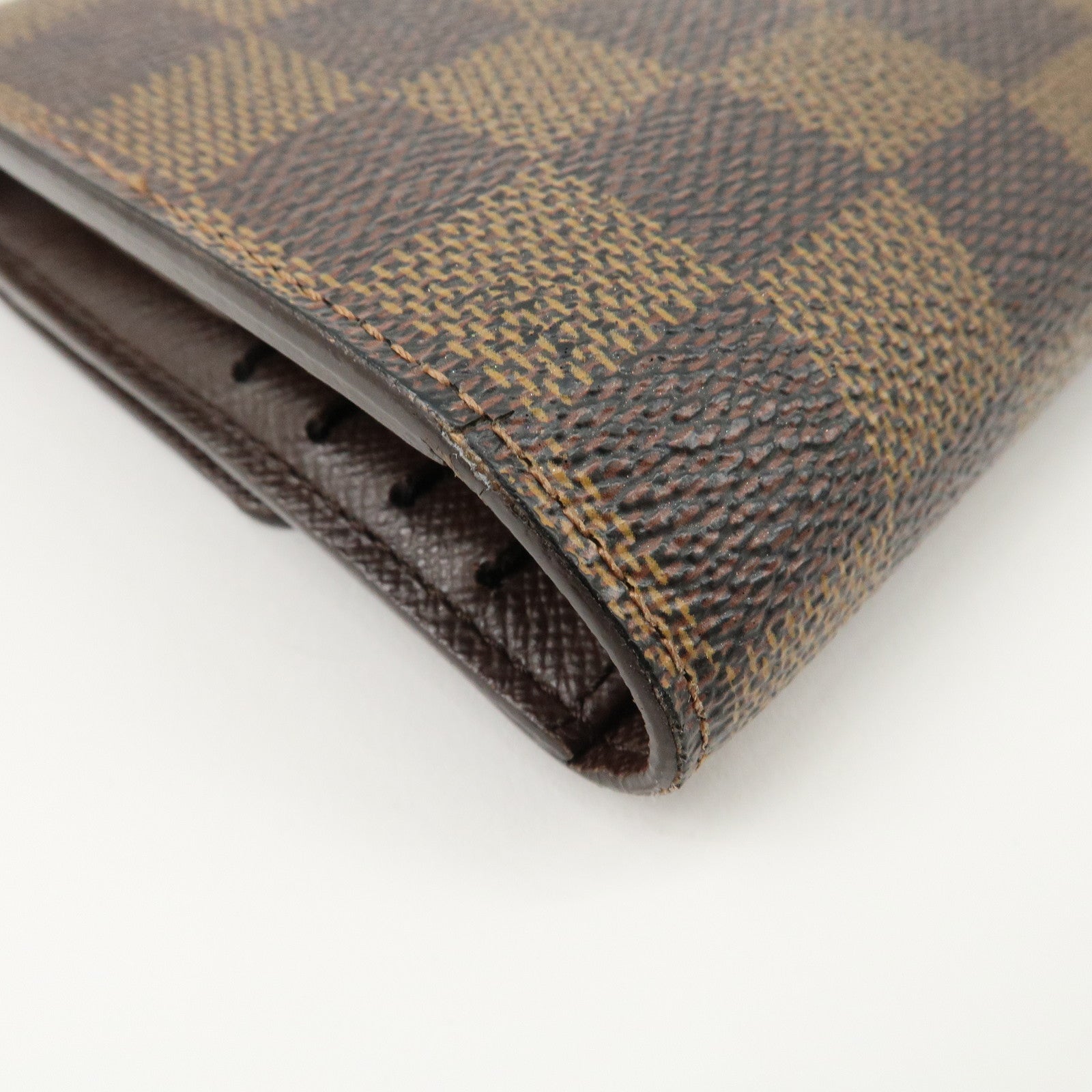 Louis vuitton Damier Porte Tresor International Long Wallet N61215