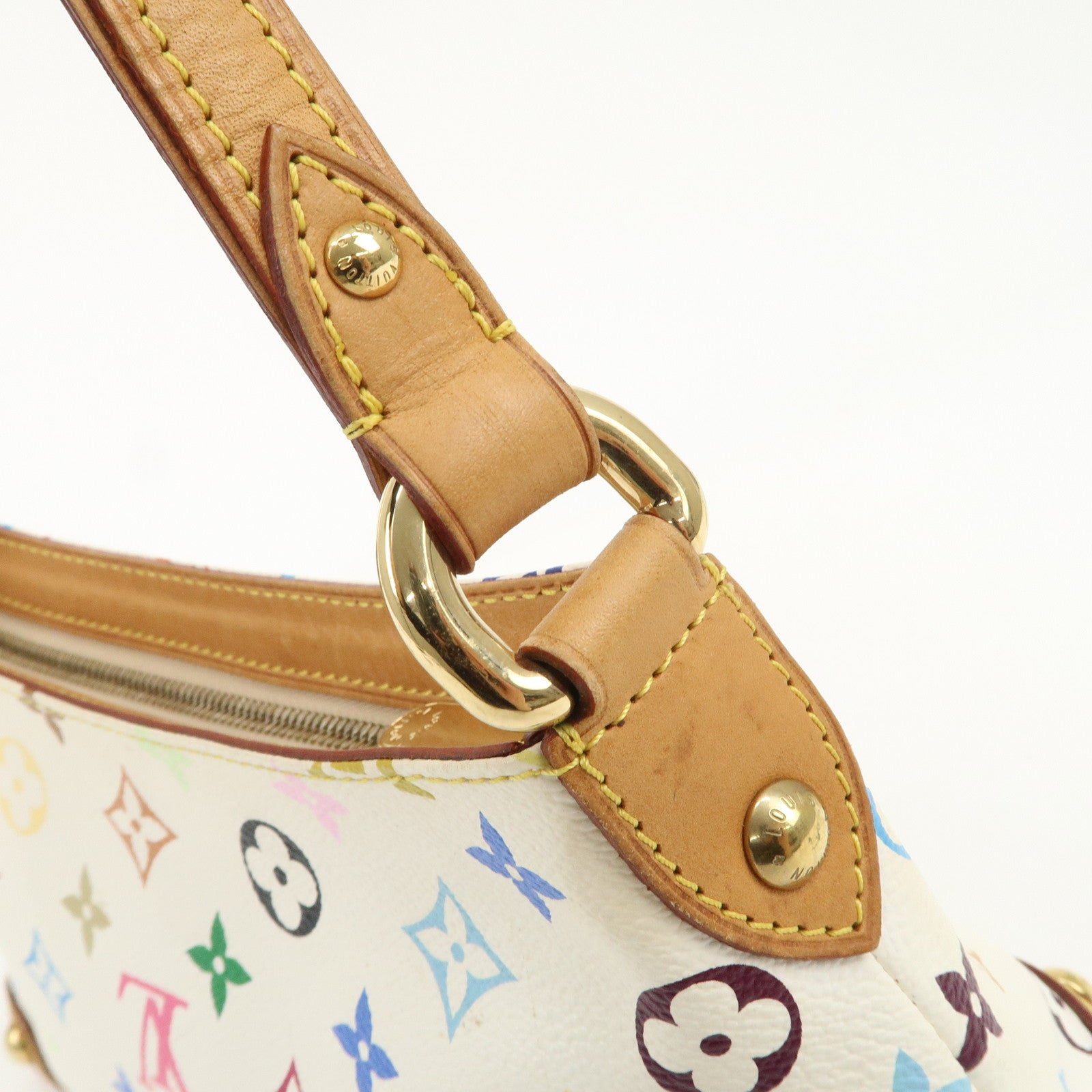 AuthLouis Vuitton Monogram Multicolor Eliza Shoulder Bag Blanc M40098