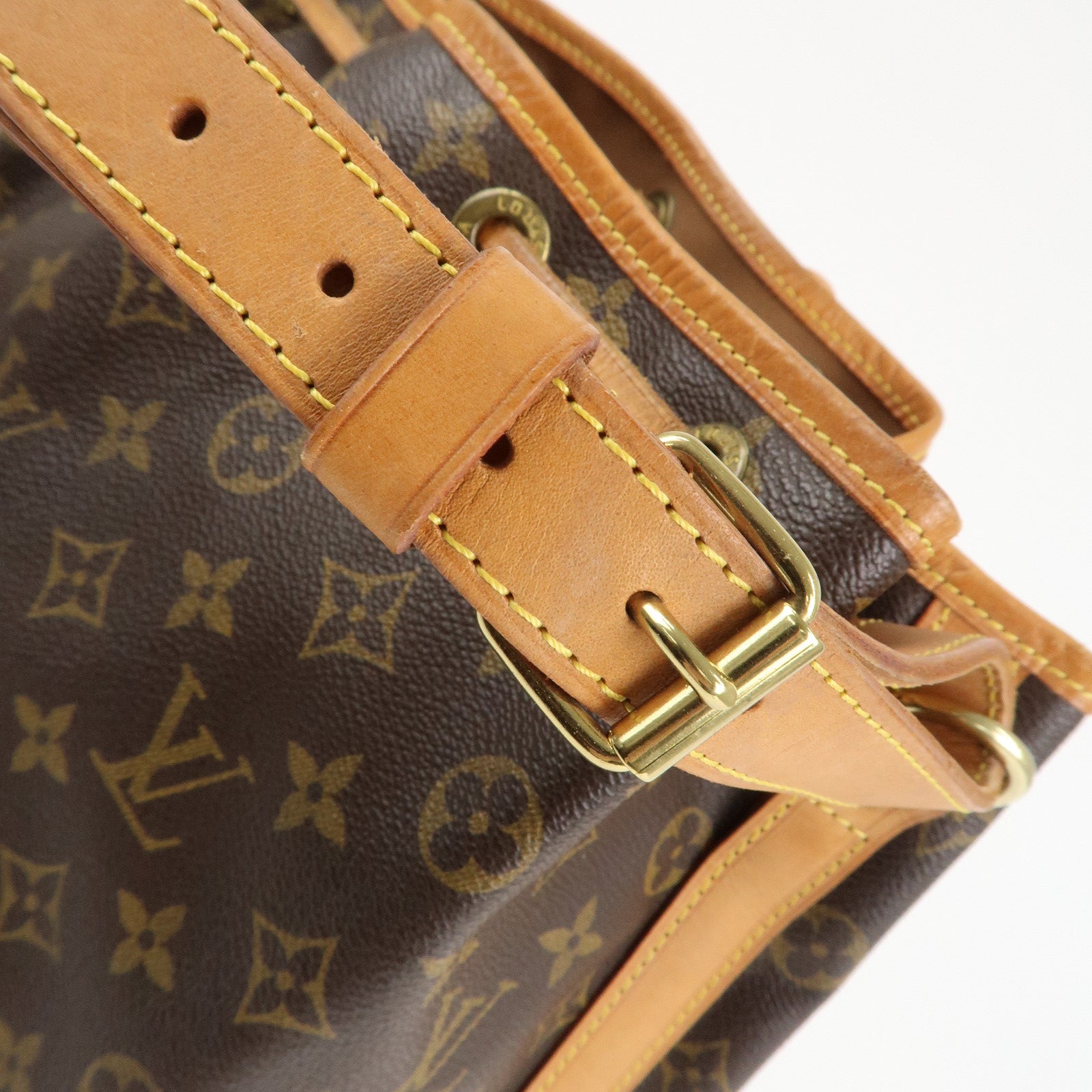 Louis Vuitton Monogram Petit Noe Shoulder Bag Brown M42226 Used