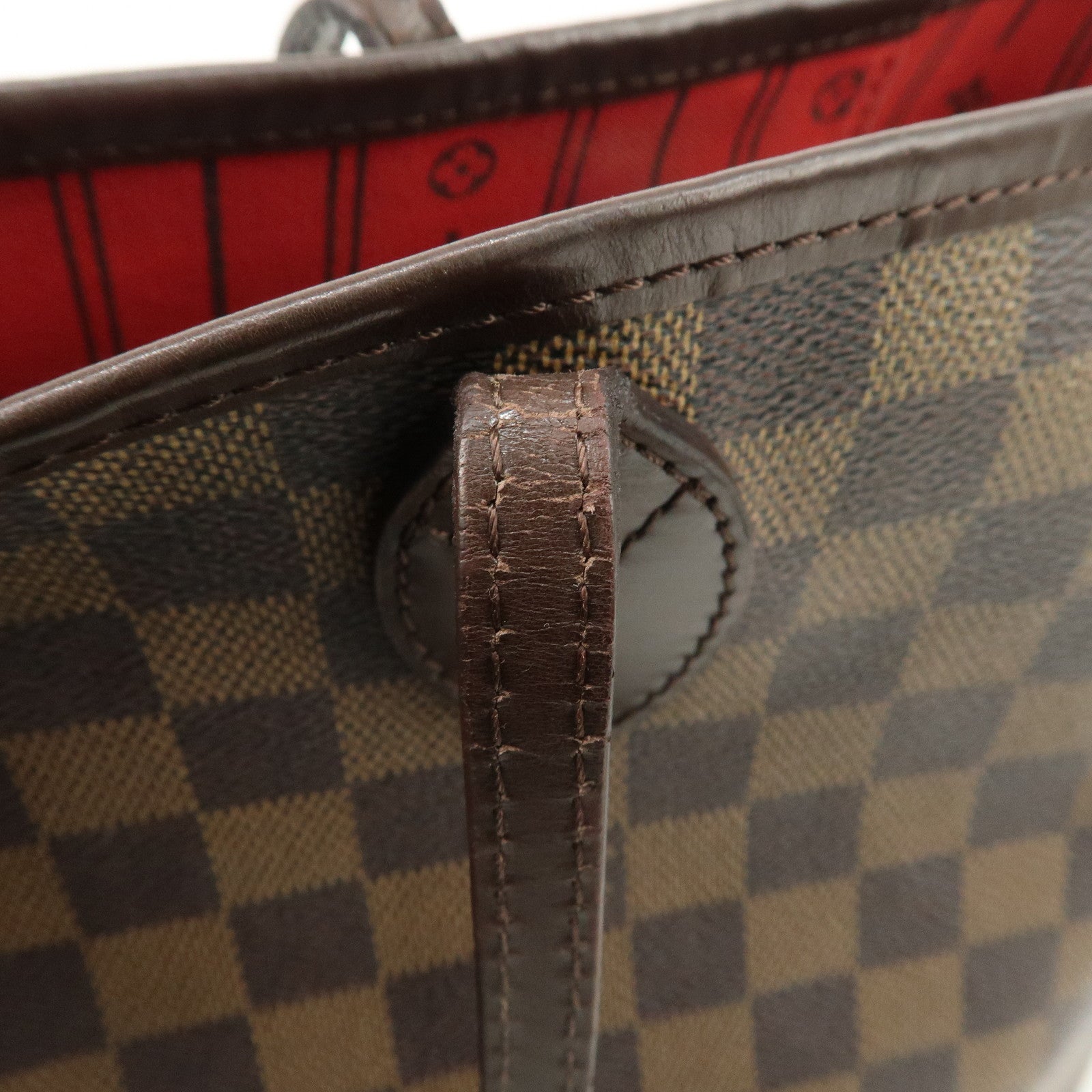 Louis Vuitton Damier Neverfull GM Tote Bag Shoulder Bag N41357 Used