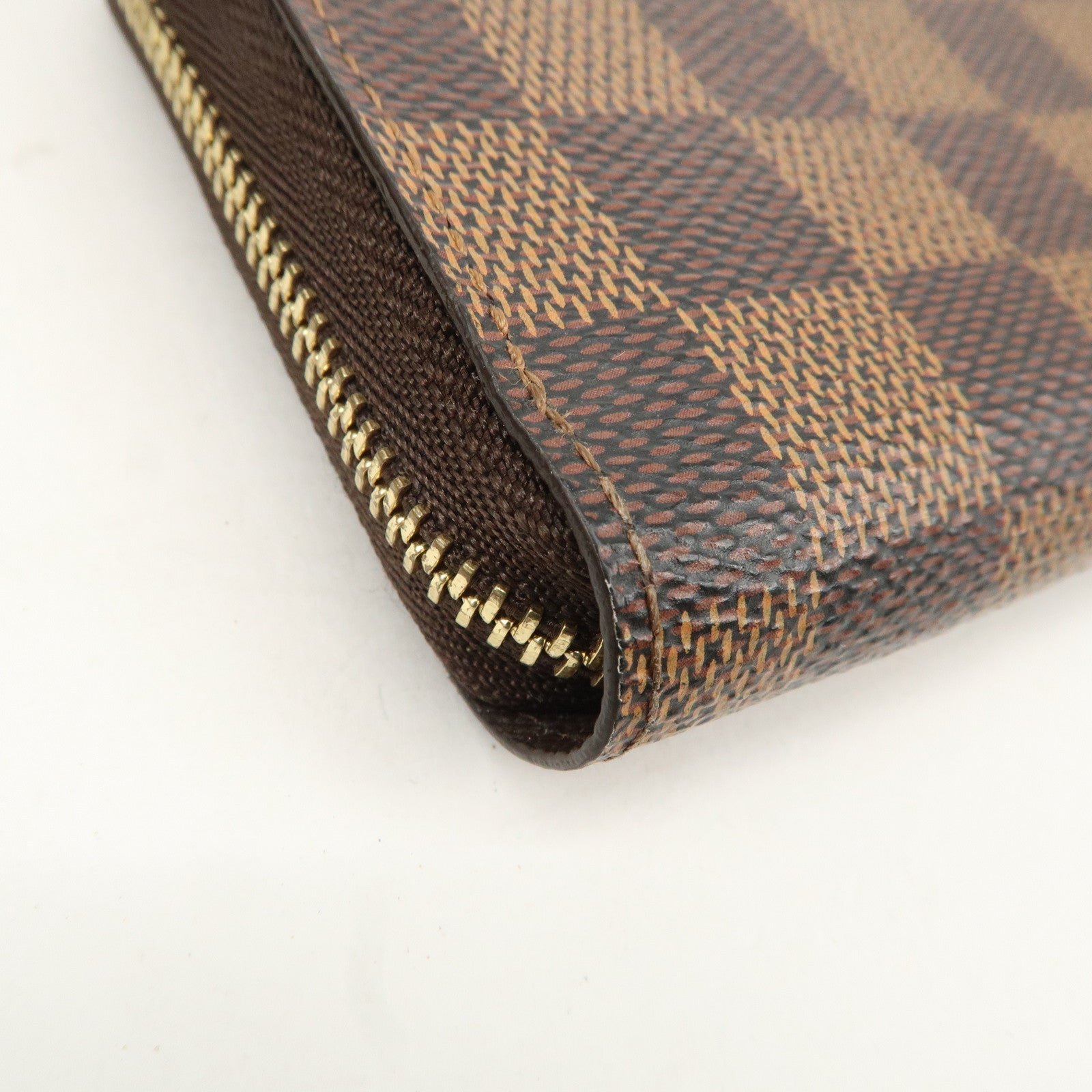 Louis Vuitton Damier Zippy Coin Purse Coin Case N63070 Used