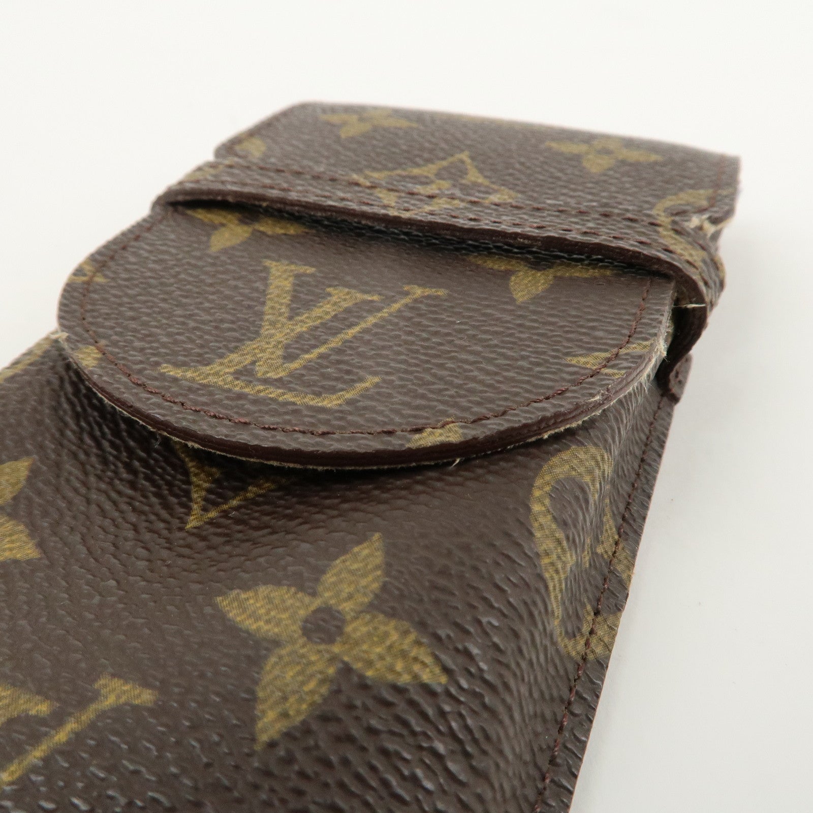 Louis Vuitton Monogram Set of 2 etui a lunettes lava Glasses Case Used