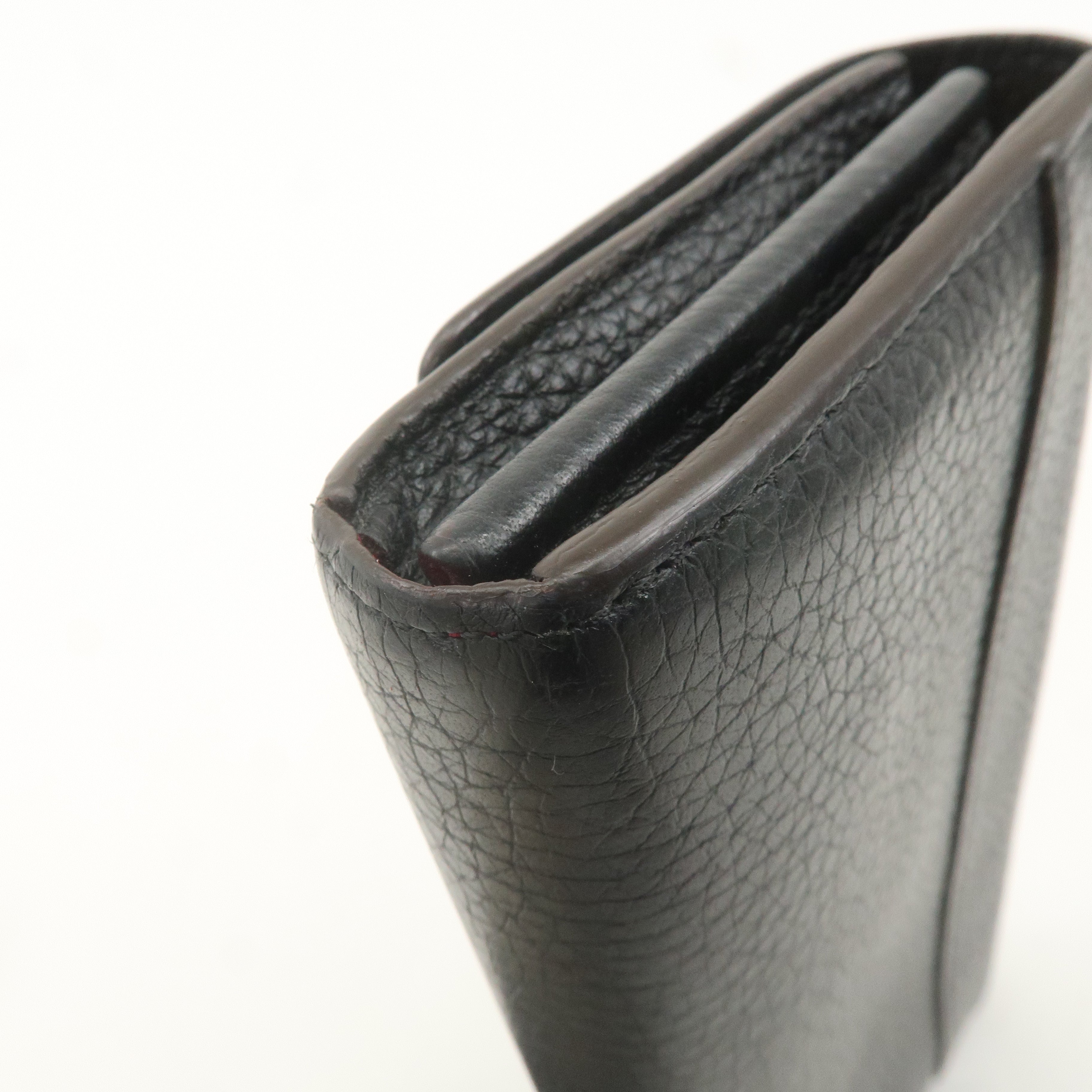 Louis Vuitton Portofoille Capucines Wallet Black Noir M61248