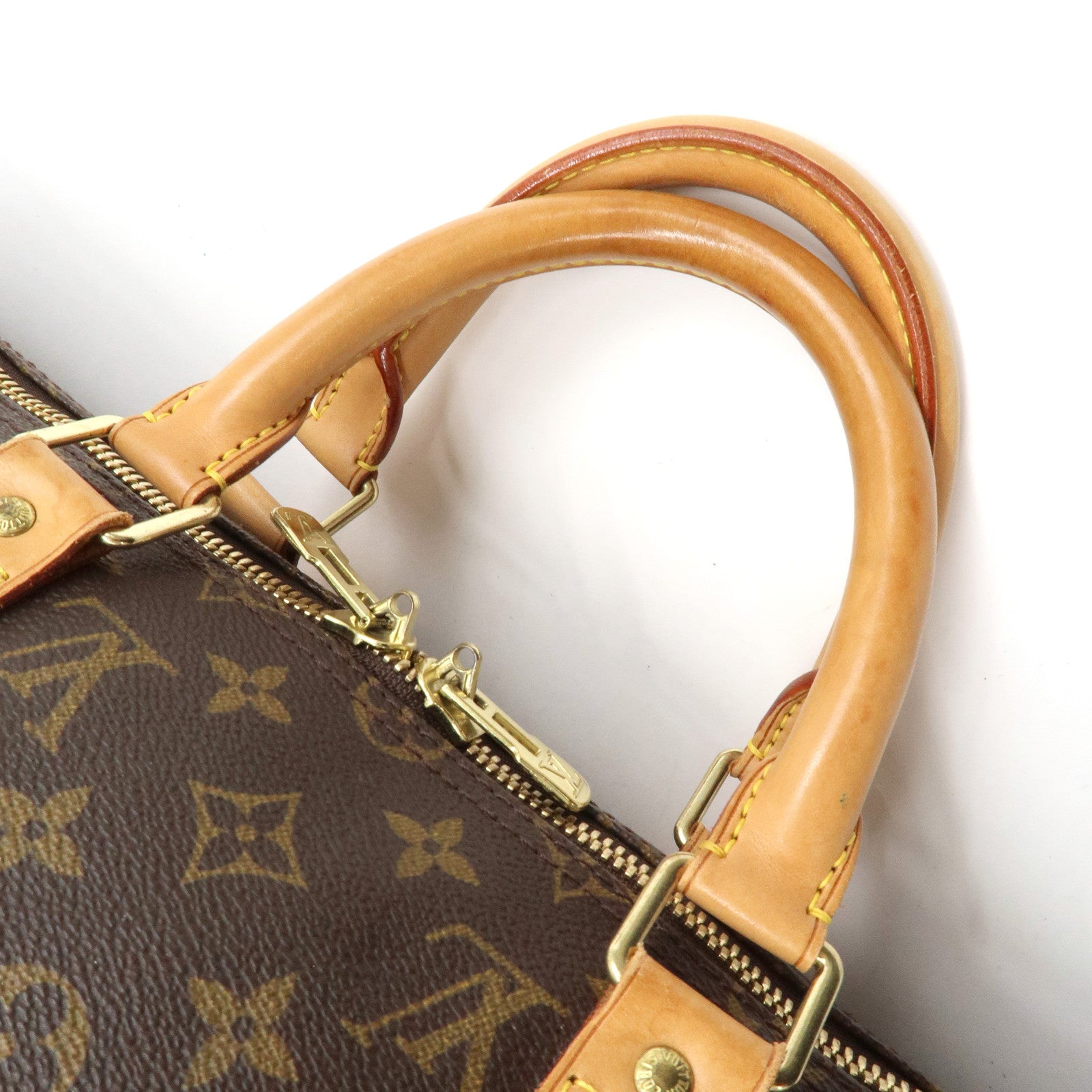 Louis Vuitton Monogram Keep All Bandouliere 50 Boston Bag M41416 Used