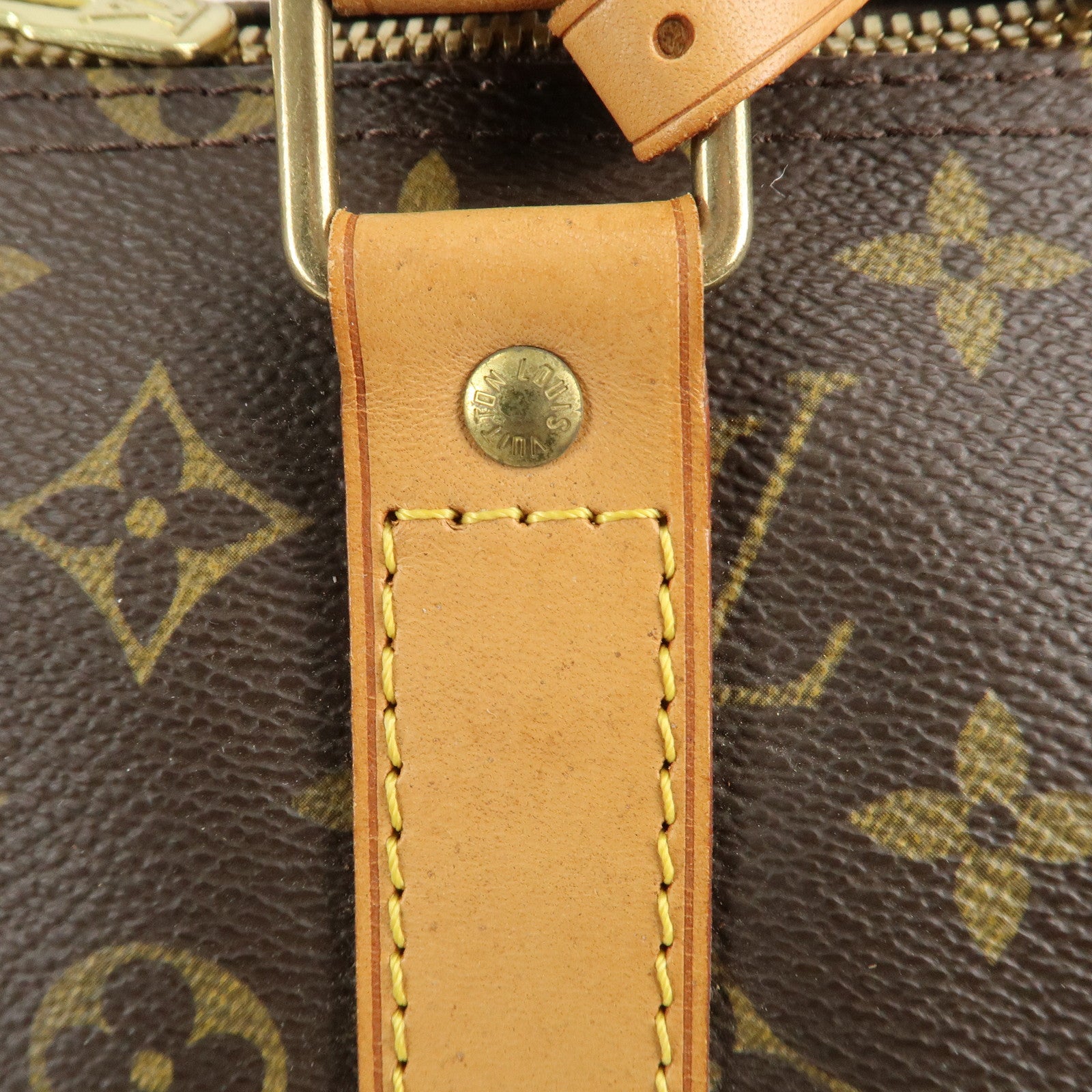 Louis Vuitton Monogram Keep All 55 Boston Bag M41424 Used