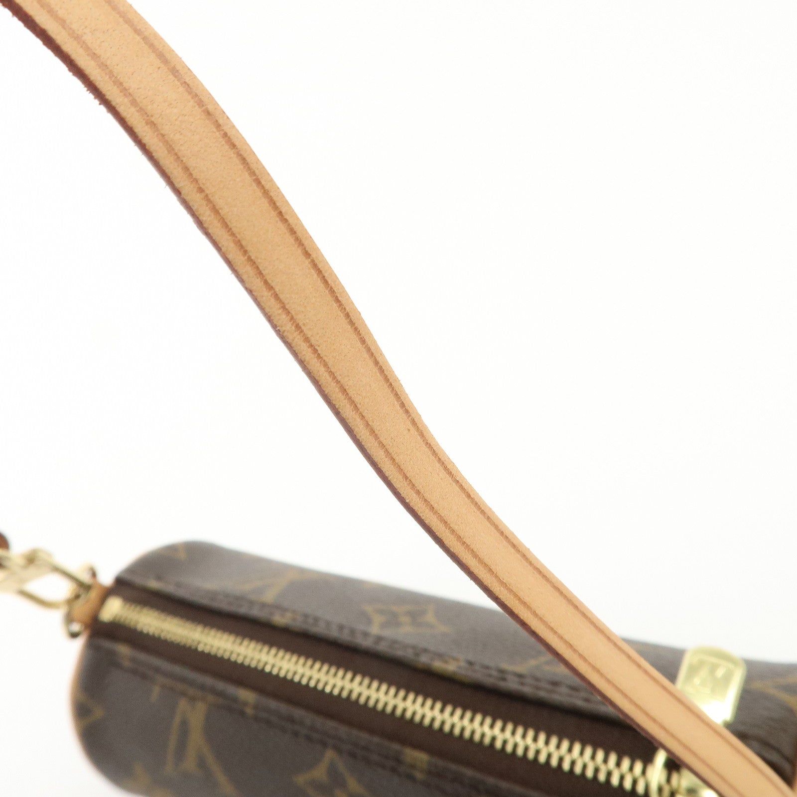 Louis Vuitton Monogram Mini Pouch for Papillon Bag Brown Used