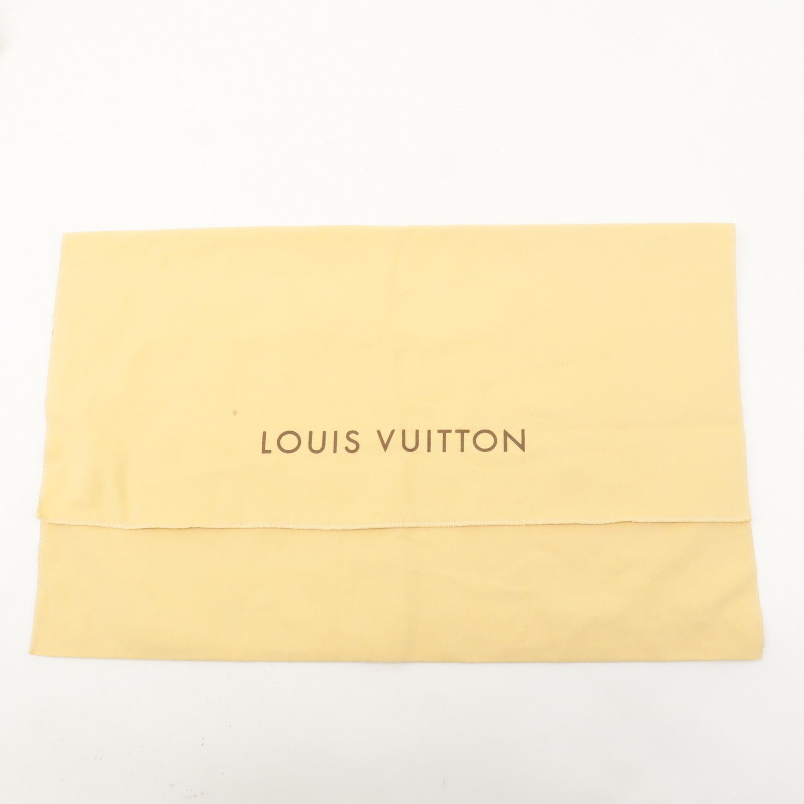 Louis Vuitton Set of 10 Dust Bag Storage Bag Flap Beige