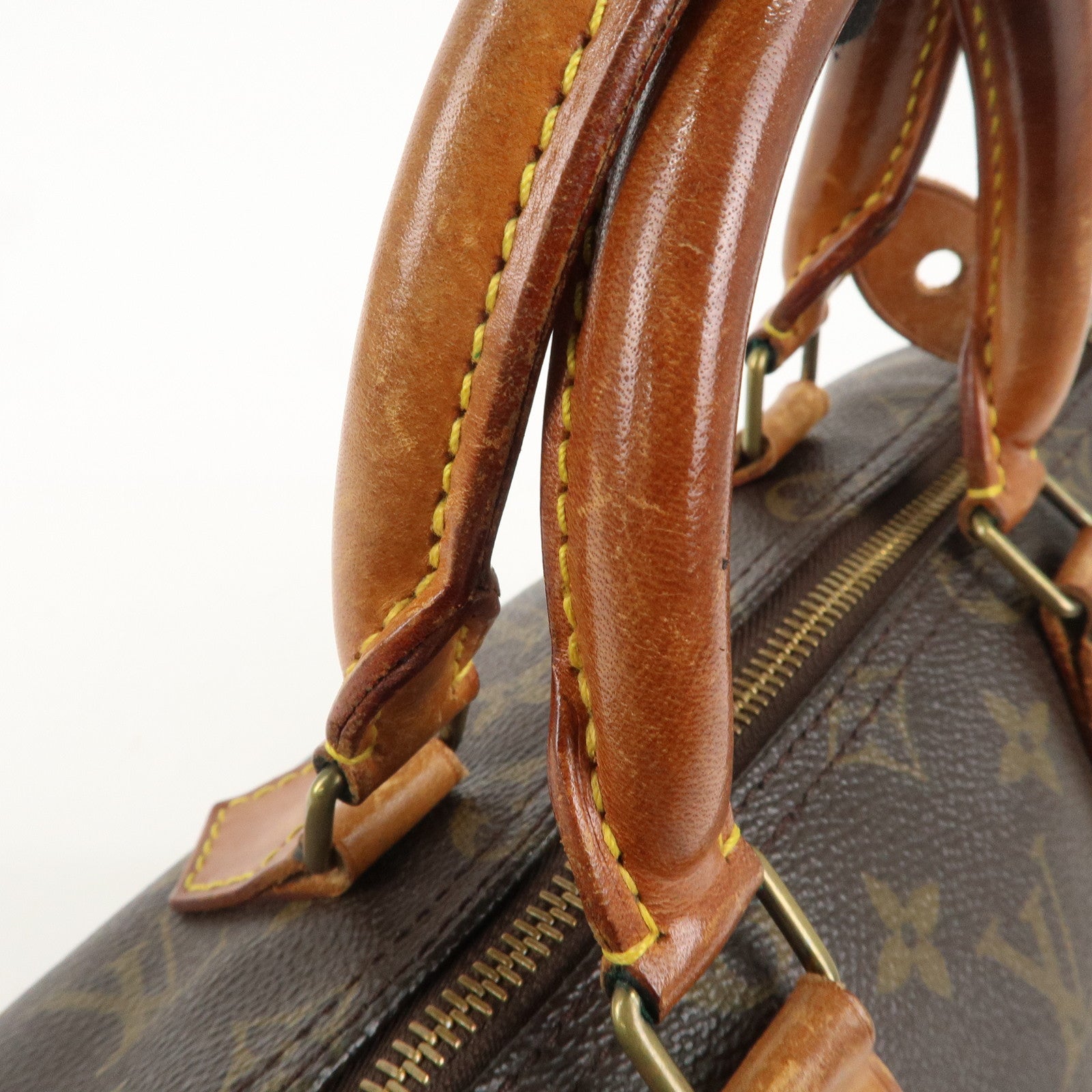 Louis Vuitton Monogram Speedy 25 Hand Bag Boston Bag M41528