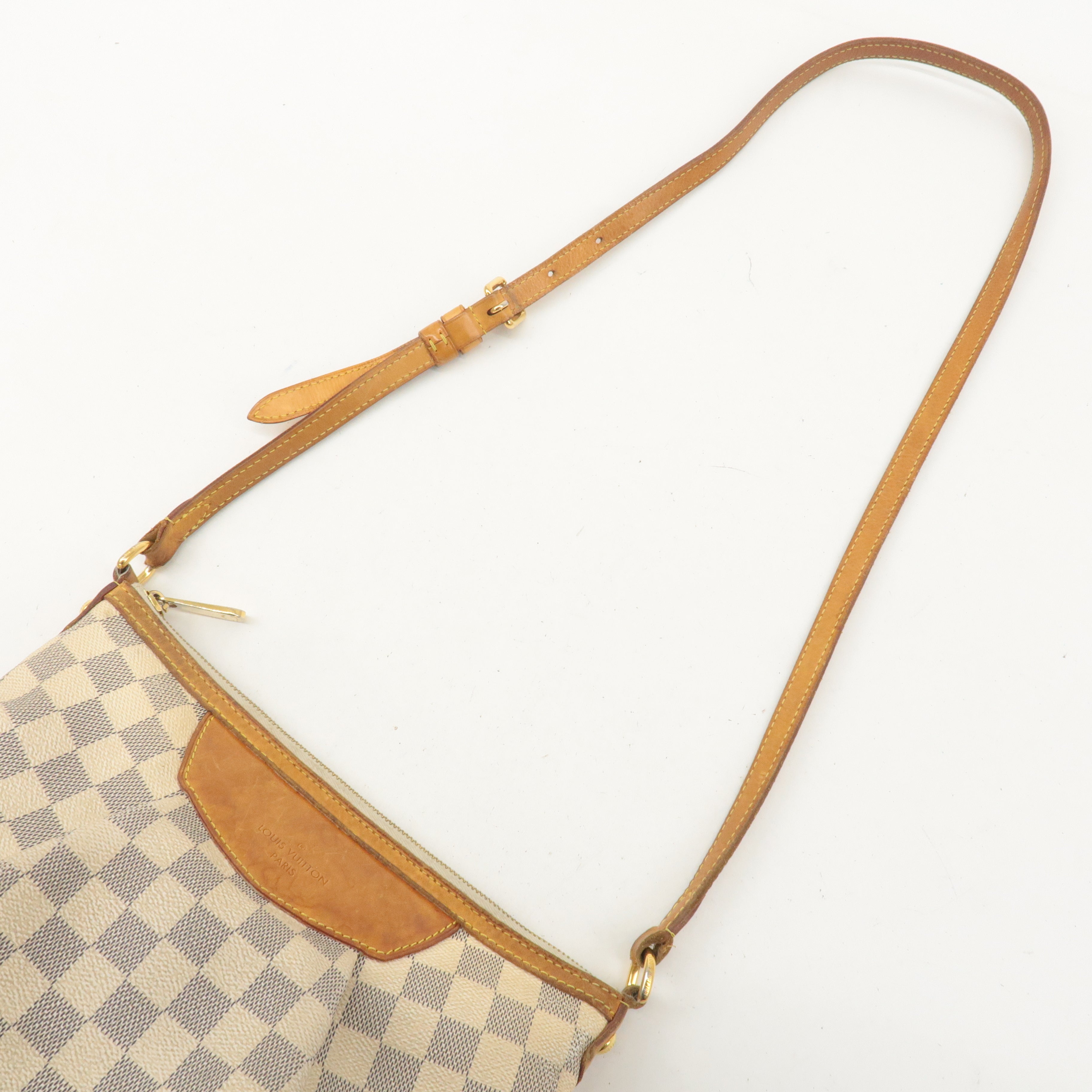 Louis Vuitton Damier Azur Siracusa PM Shoulder Bag N41113