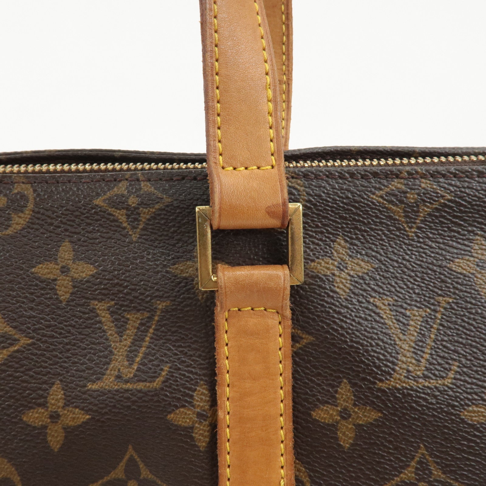 Louis Vuitton Monogram Cabas Mezzo Tote Bag M51151 Used