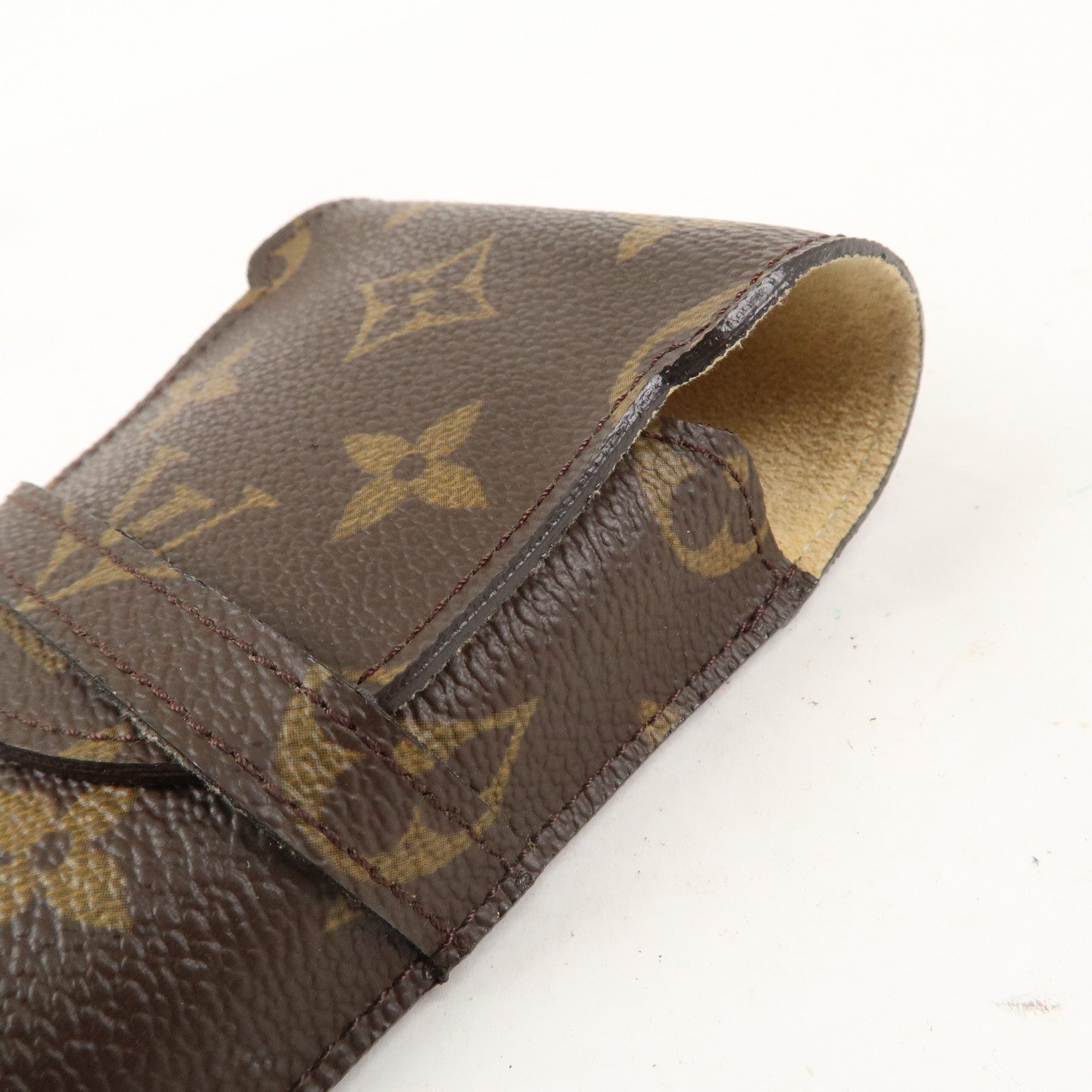 Louis Vuitton Monogram Set of 2 Glasses Case M62970 M62962