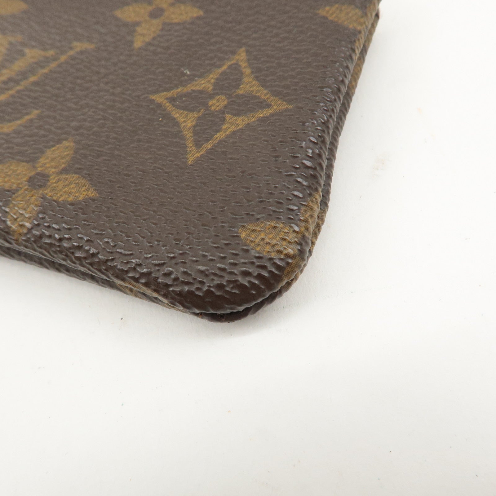 Louis Vuitton Monogram Pochette Cles Coin Case Key Case M62650