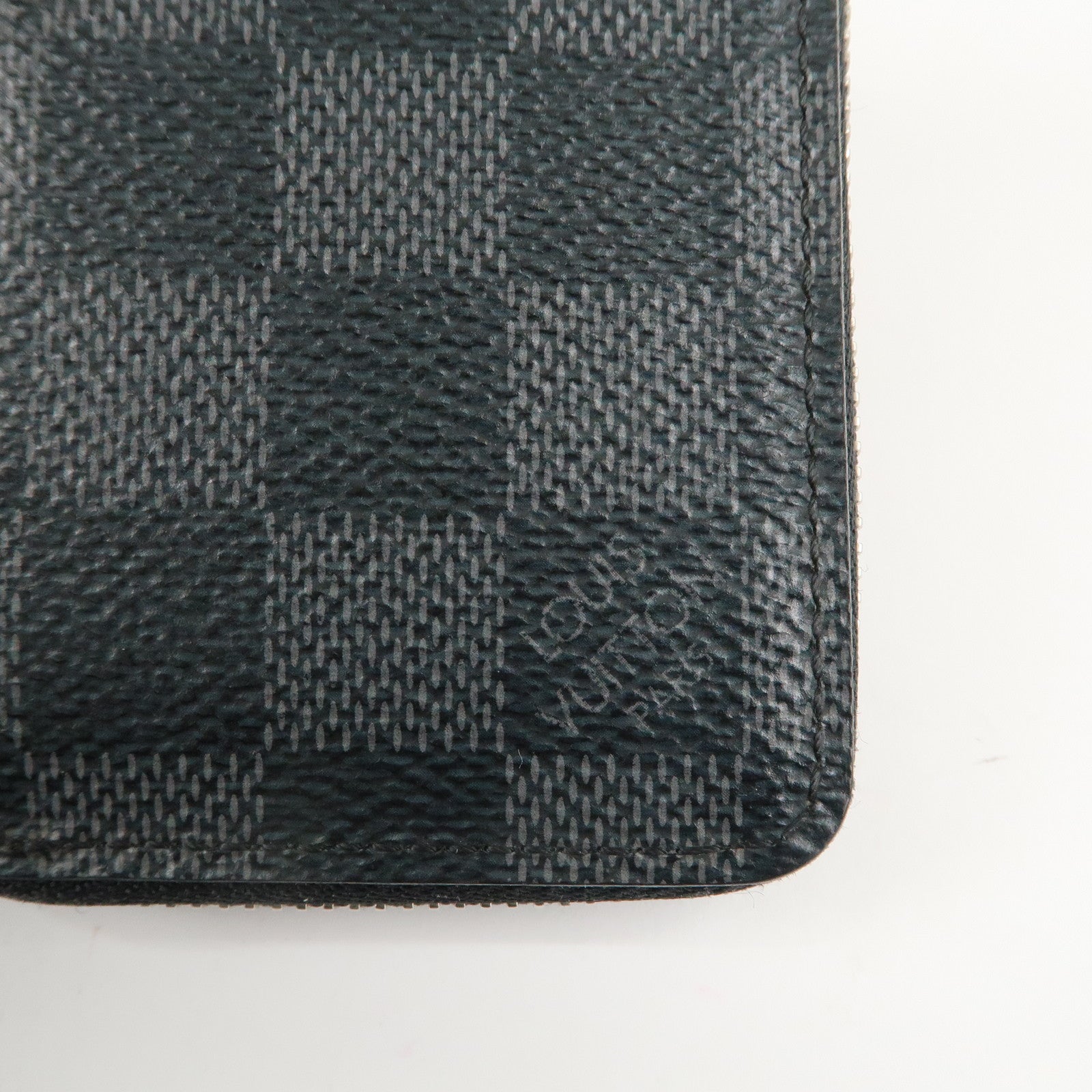 Louis Vuitton Damier Graphite Zippy Coin Purse Coin Case N63076