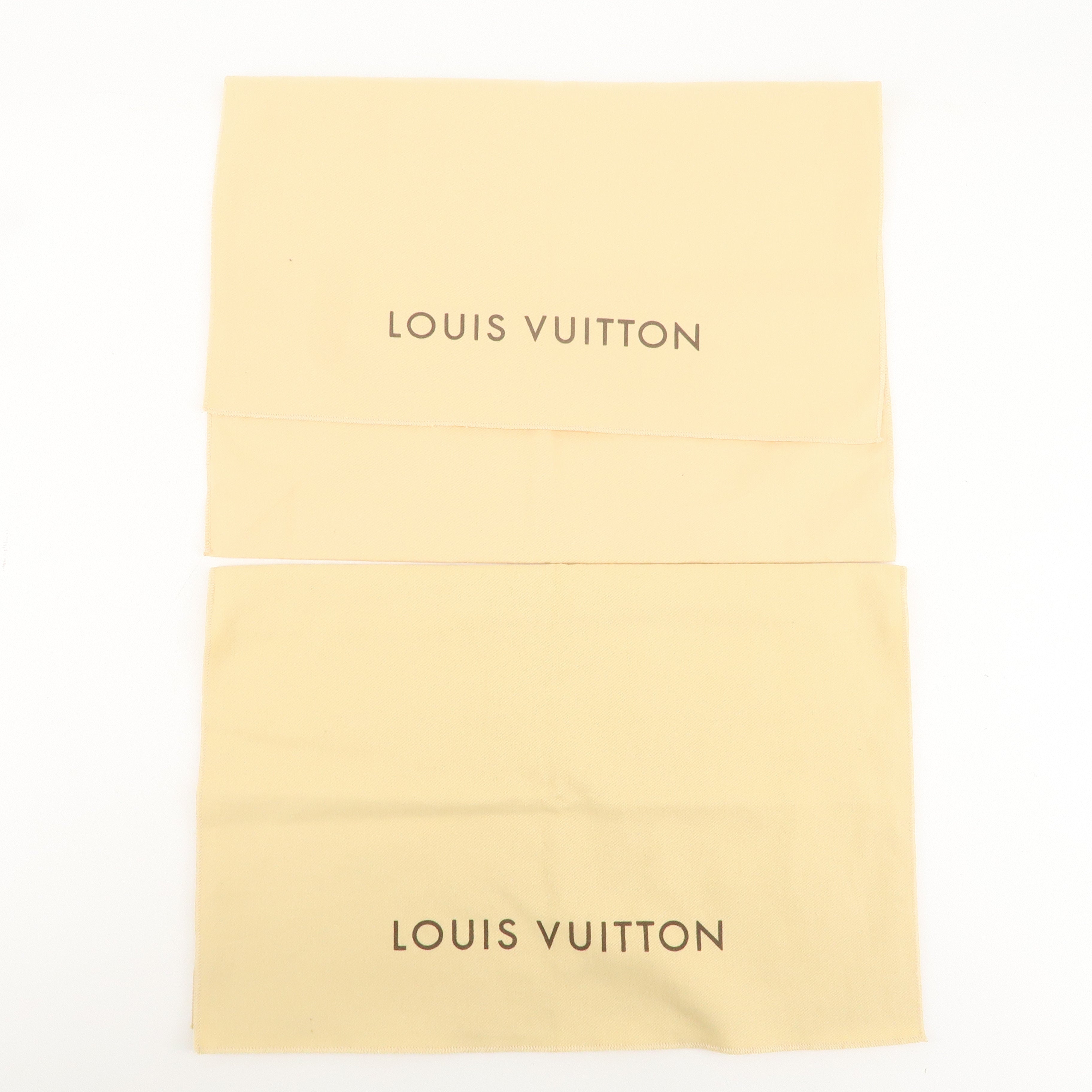 Louis Vuitton Set of 10 Storage Bag Dust Bag Beige