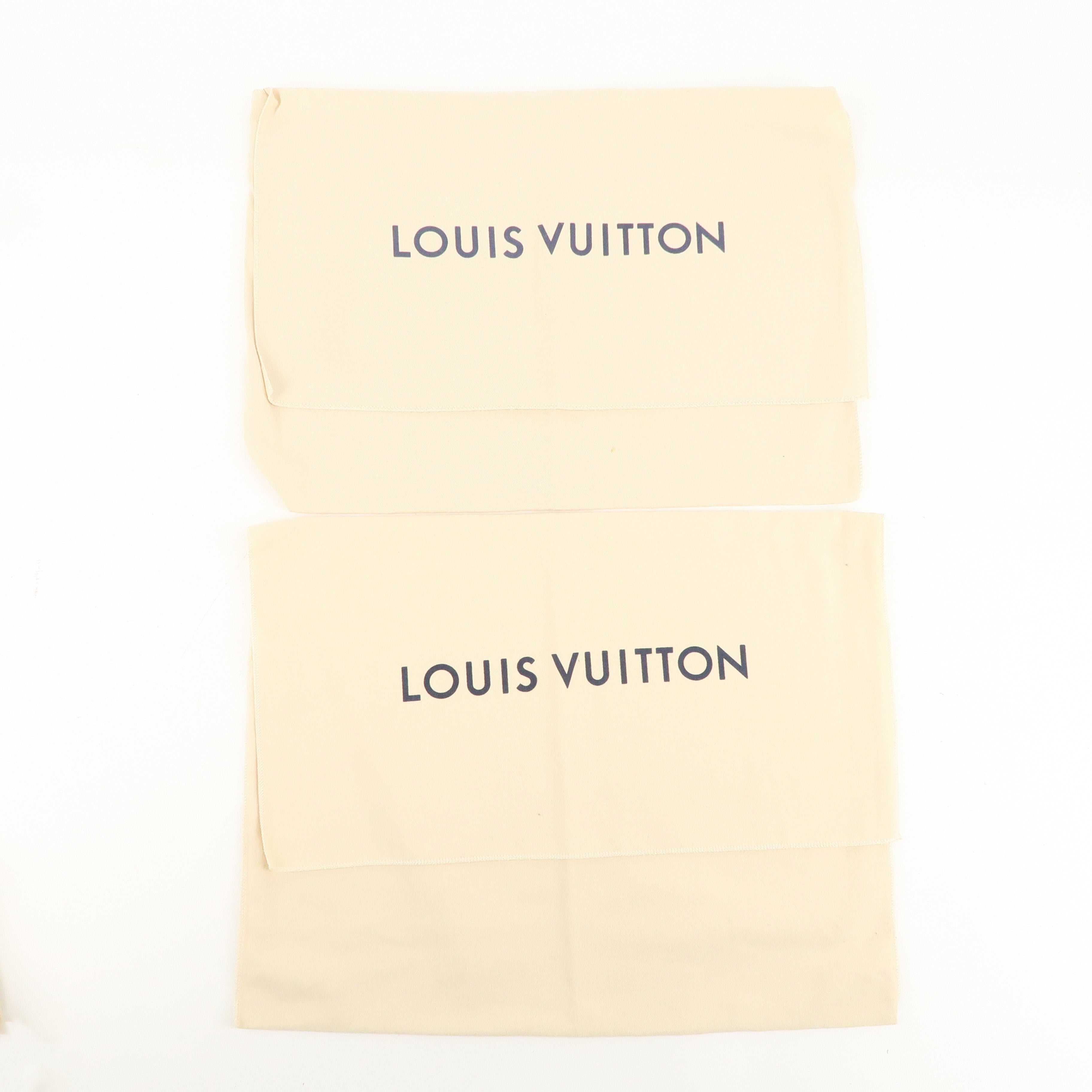 Louis Vuitton Set of 10 Storage Bag Dust Bag New Model Beige