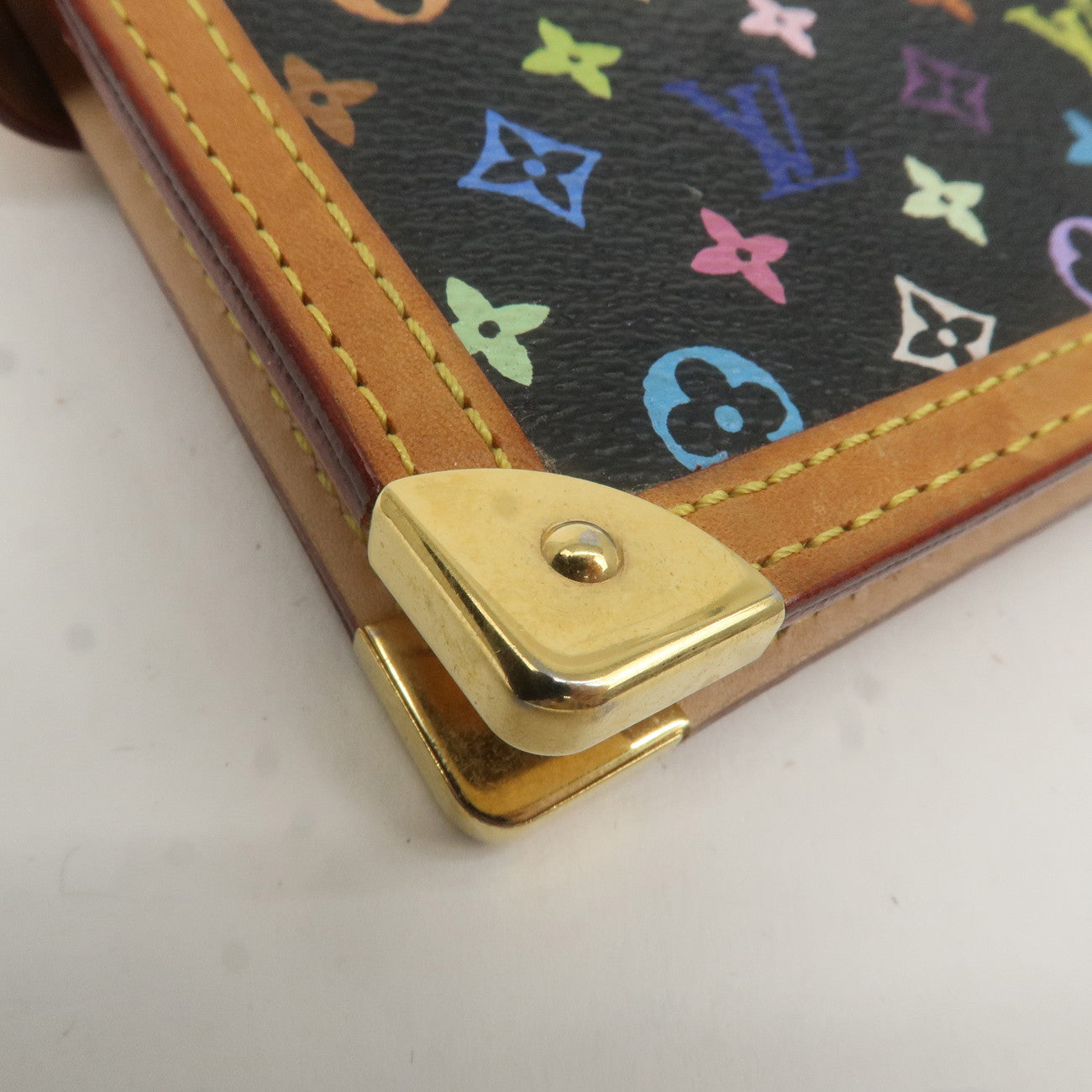 Louis Vuitton Monogram Multi Color Agenda PM Planner Cover R20895