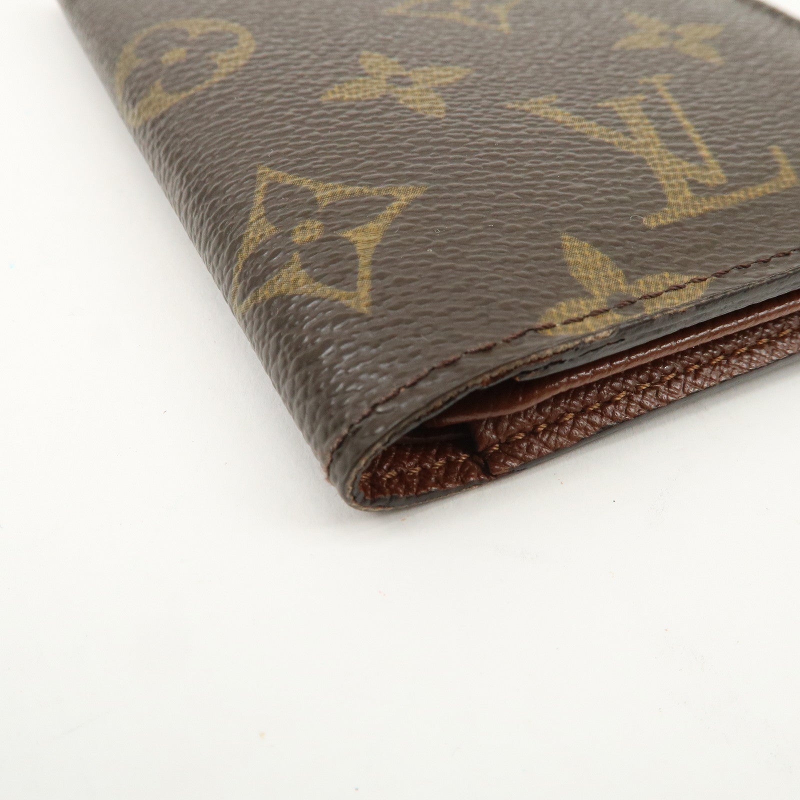 Louis Vuitton Monogram Tri- Fold Card Case Brown M61731