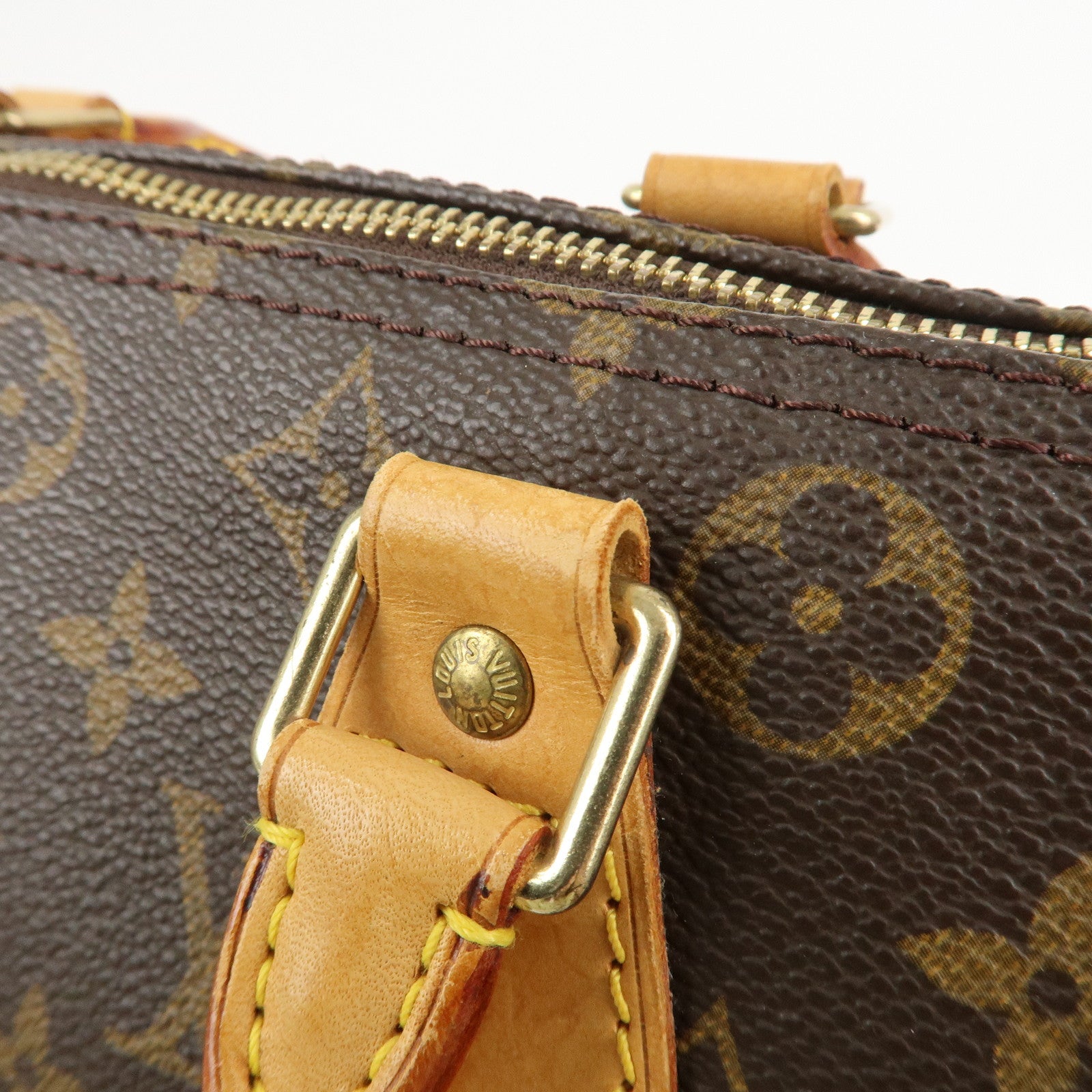 Louis Vuitton Monogram Speedy 30 Hand Bag Boston Bag M41526 Used