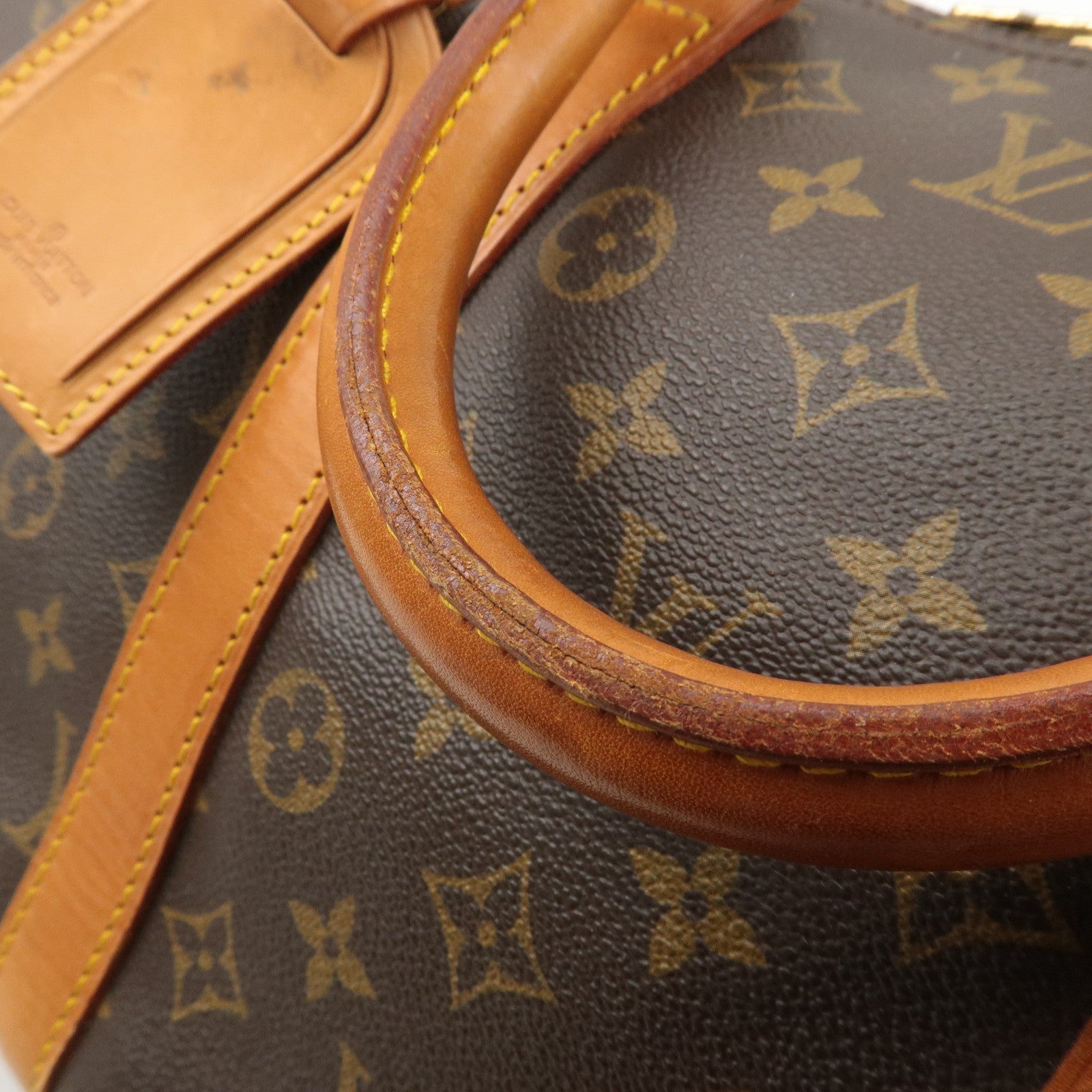 Louis Vuitton Monogram Keep All 55 Boston Bag Brown M41424