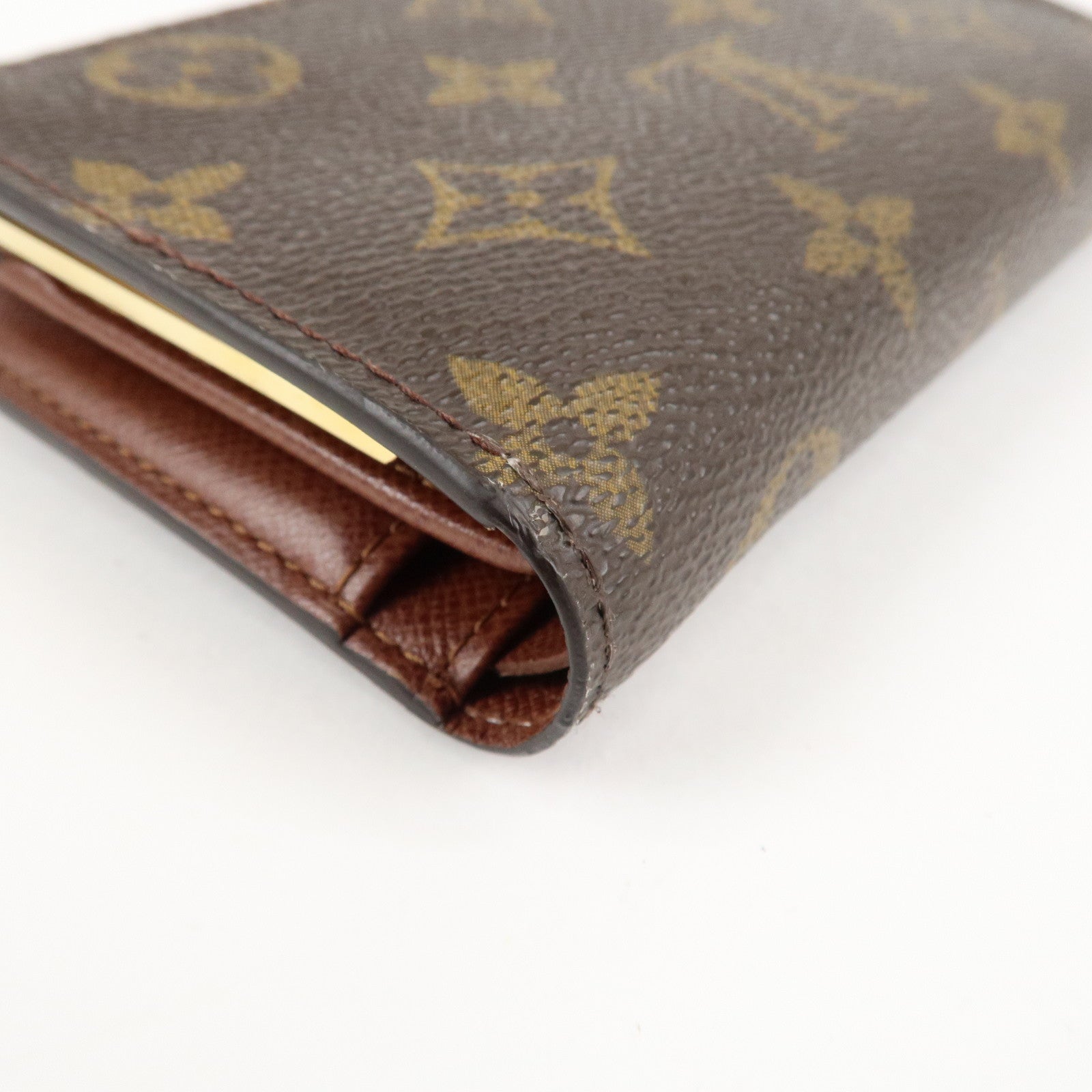 Louis Vuitton Monogram Porte Monnaie Billets Viennois M61663