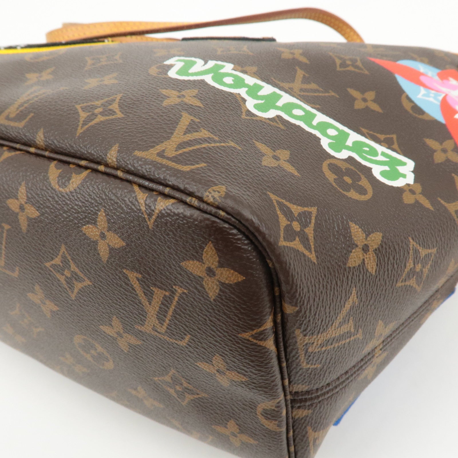 Louis Vuitton Monogram Patches Neverfull MM Tote Bag M43988