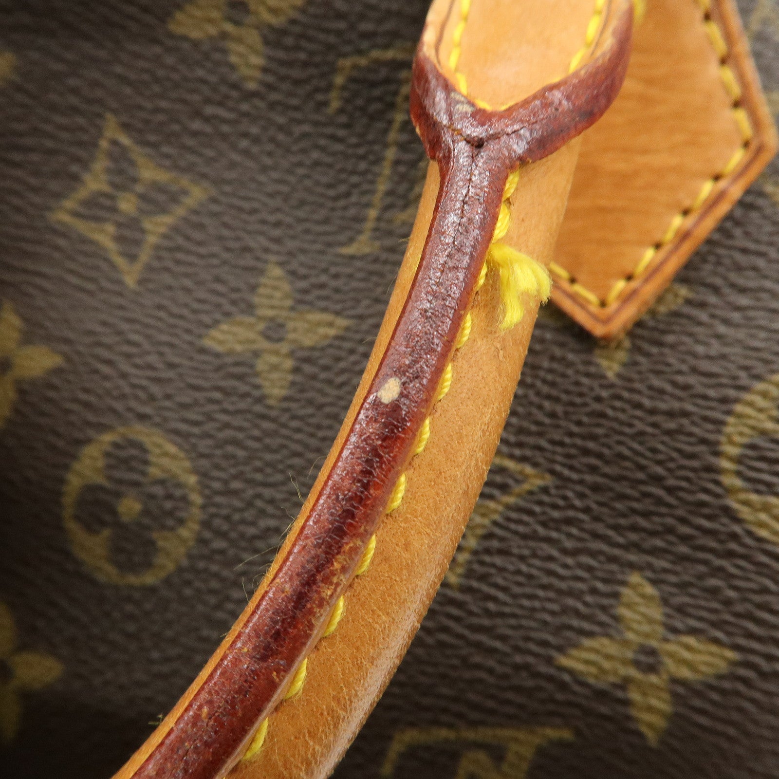 Louis Vuitton Monogram Speedy 35 Hand Bag Boston Bag M41524