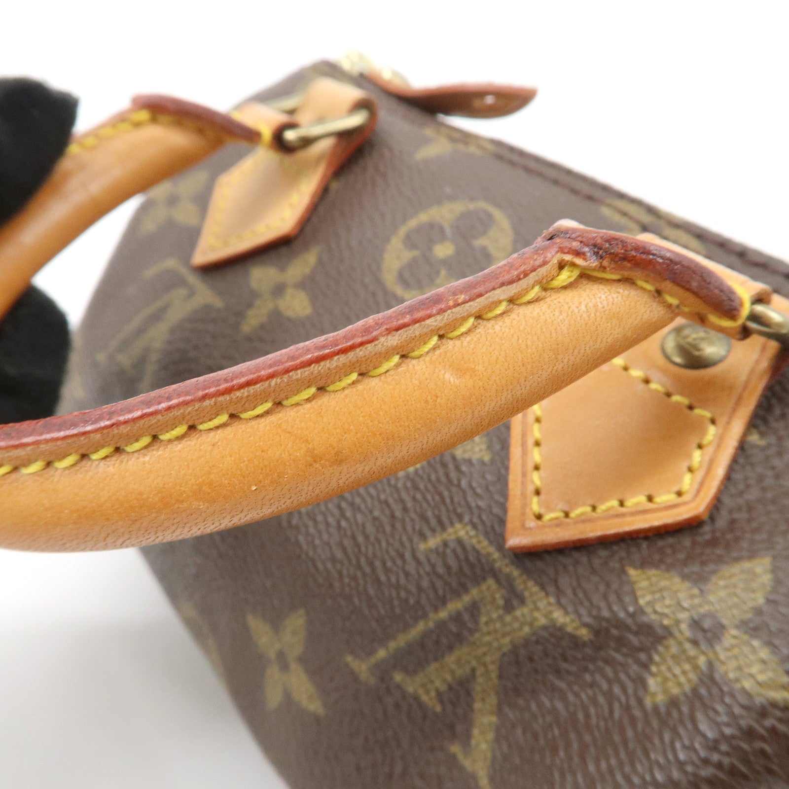 Louis Vuitton Monogram Mini Speedy 
Strap M41534 J00145 Used