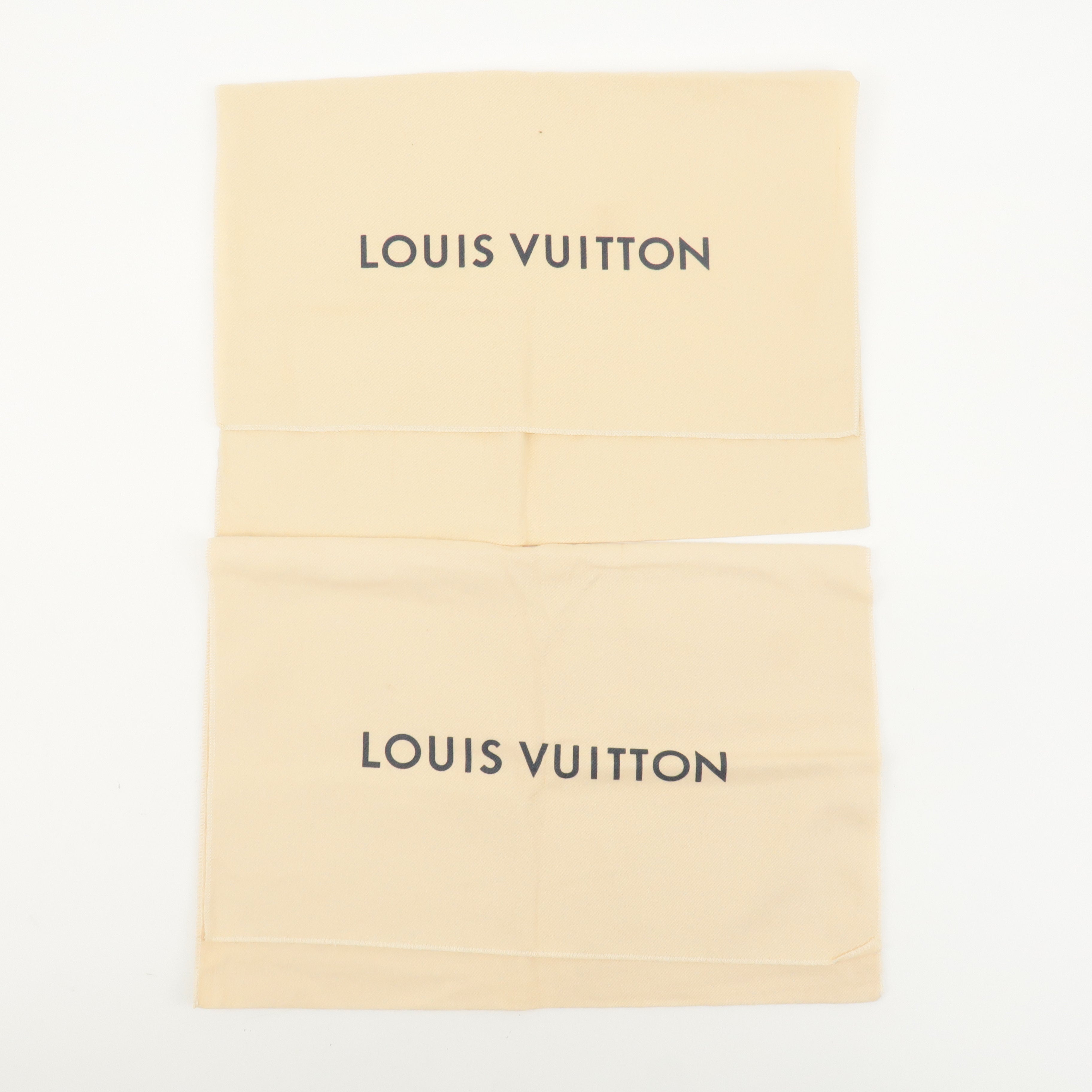 Louis Vuitton Set of 10 Storage Bag Dust Bag New Model Beige