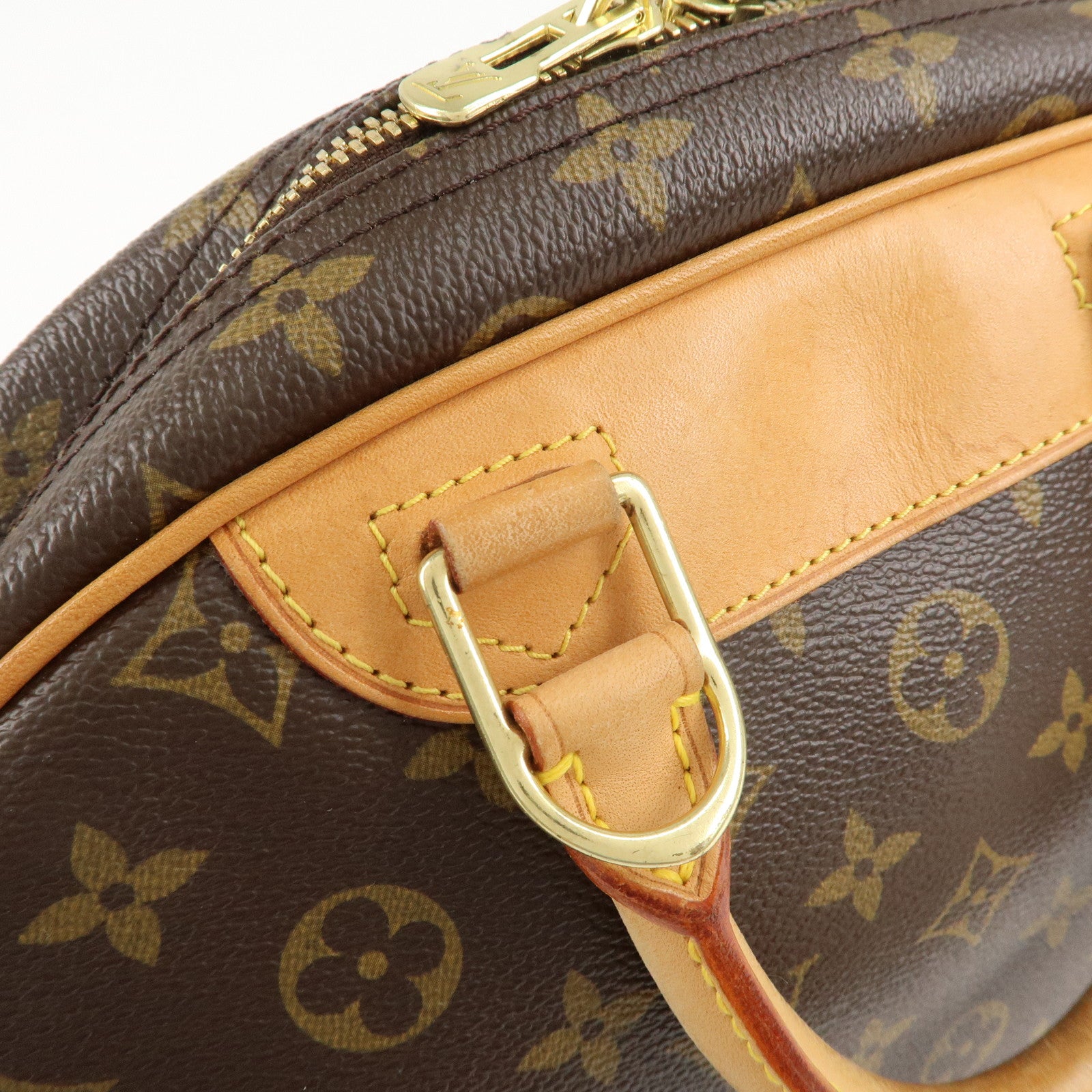 Louis Vuitton Monogram Trouville Hand Bag M42228 Used