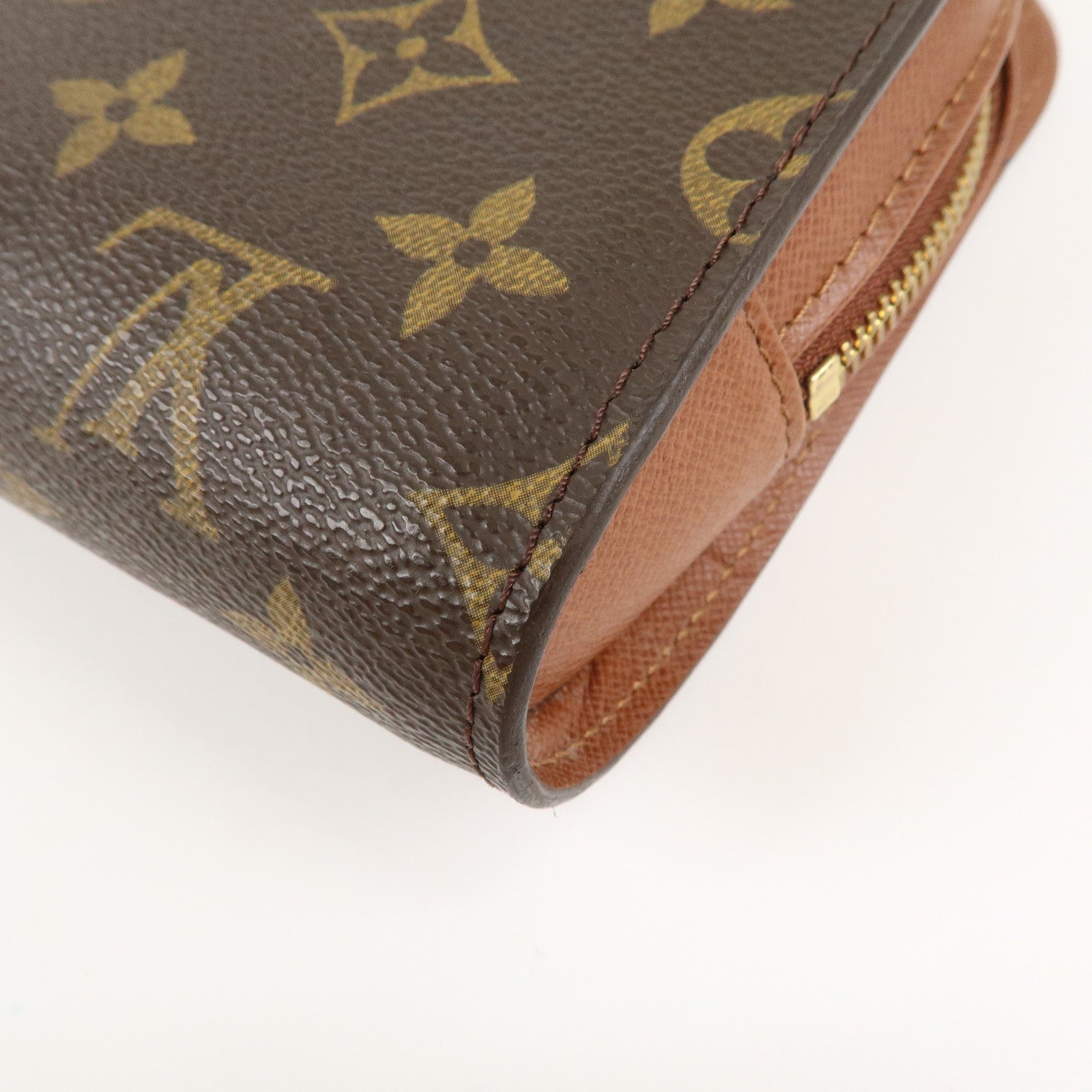 Louis Vuitton Monogram Orsay Clutch Bag Pouch Brown M51790