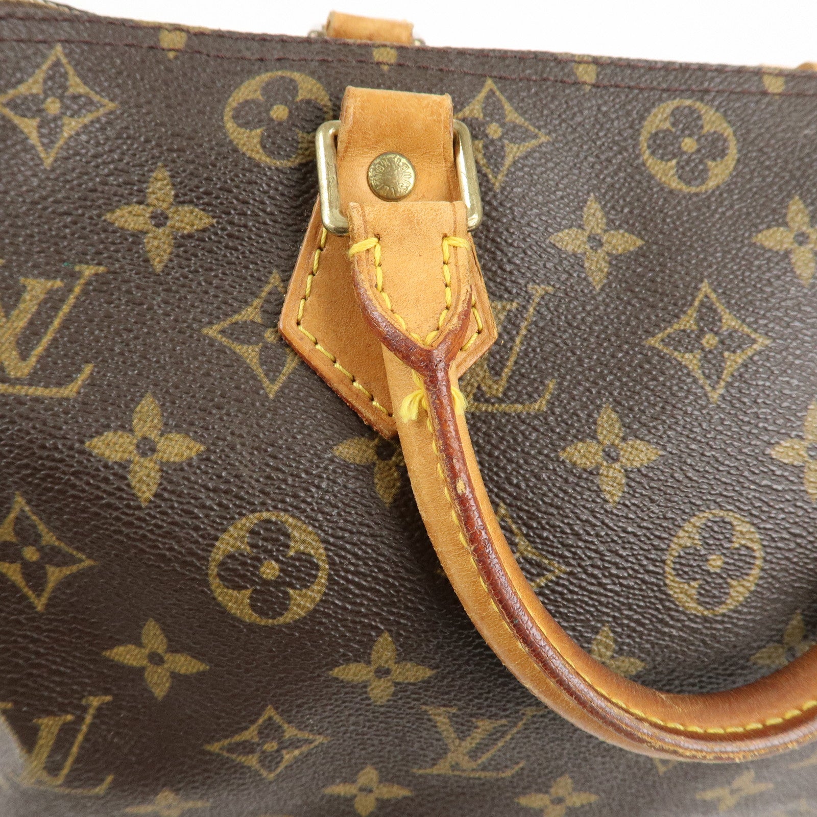 Louis Vuitton Monogram Speedy 30 Hand Bag Boston Bag M41526 Used