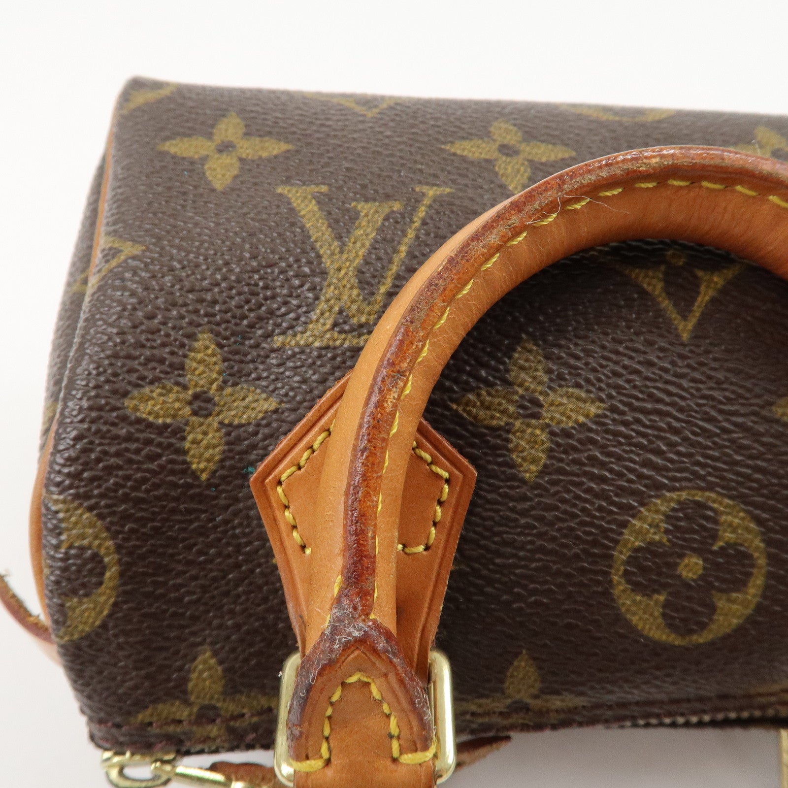 Louis Vuitton Monogram Mini Speedy 
Strap M41534 J75010 Used