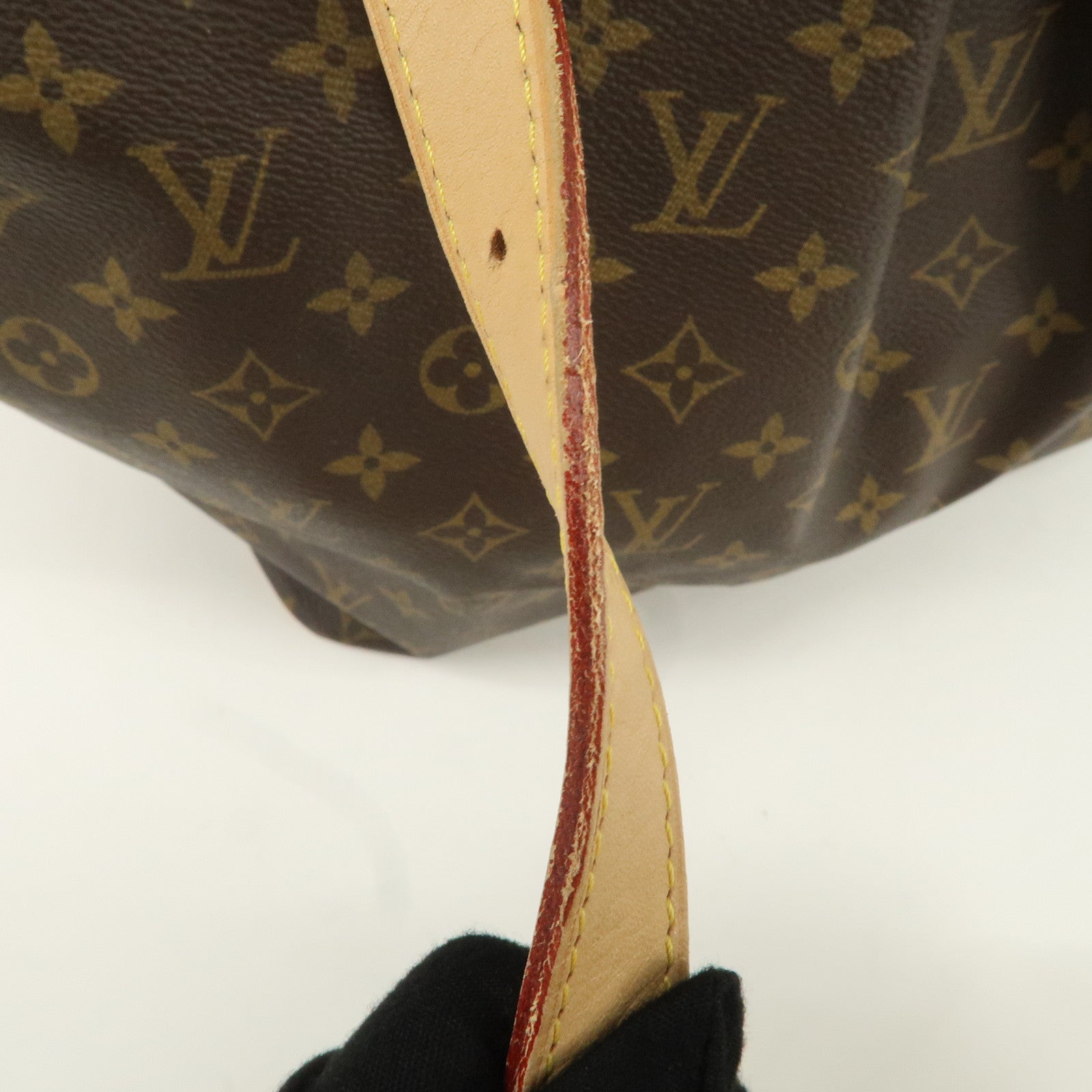 Louis Vuitton Monogram Palermo GM 2Way Hand Bag Brown M40146