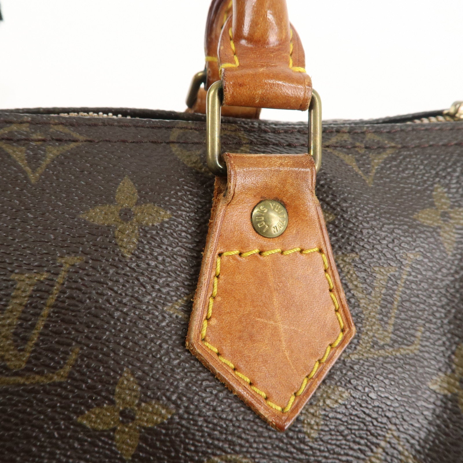 Louis Vuitton Monogram Speedy 25 Hand Bag Boston Bag M41528