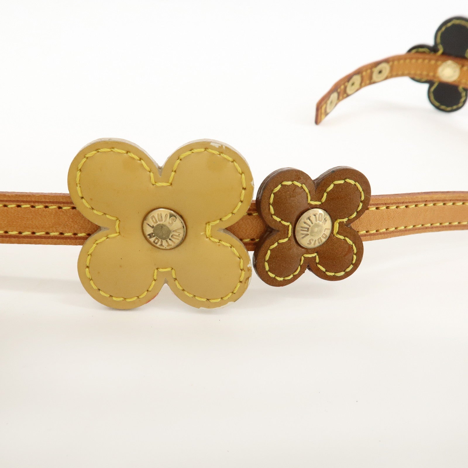 Louis Vuitton Monogram Vernis Flower Lexington Bracelet M92252 Used