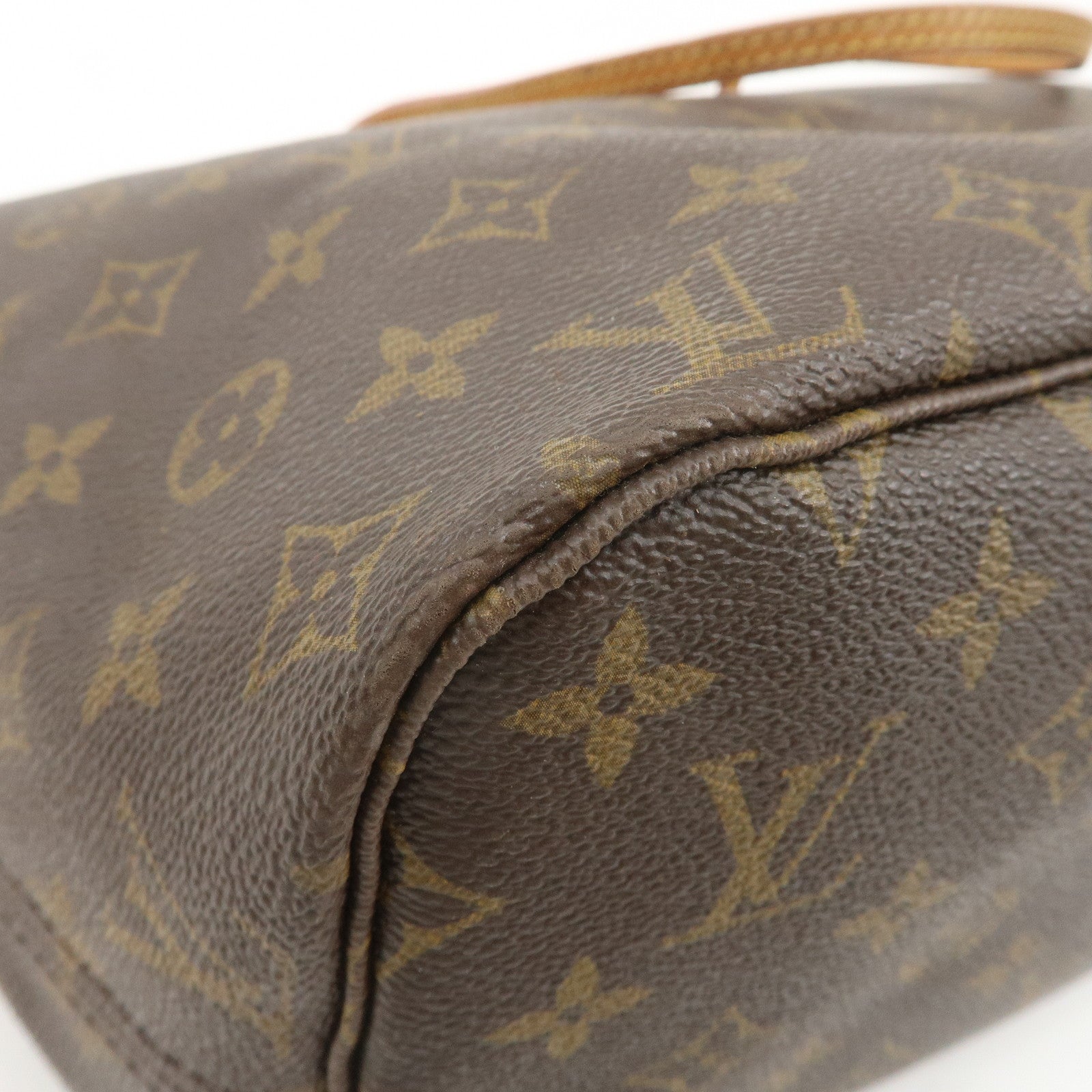 Louis Vuitton Monogram Neverfull MM Tote Bag Brown M40156