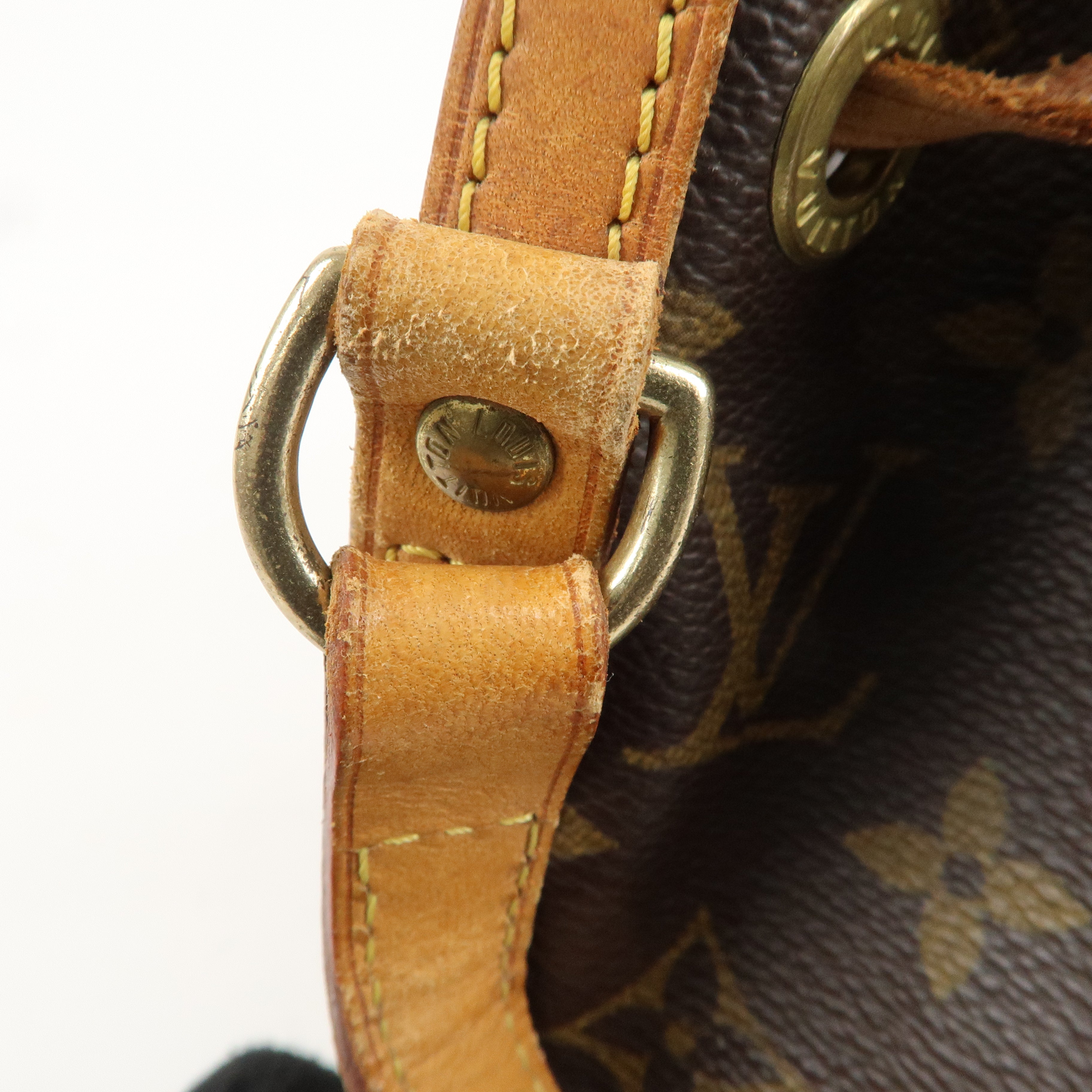 Louis Vuitton Monogram Mini Noe Hand Bag Brown M42227