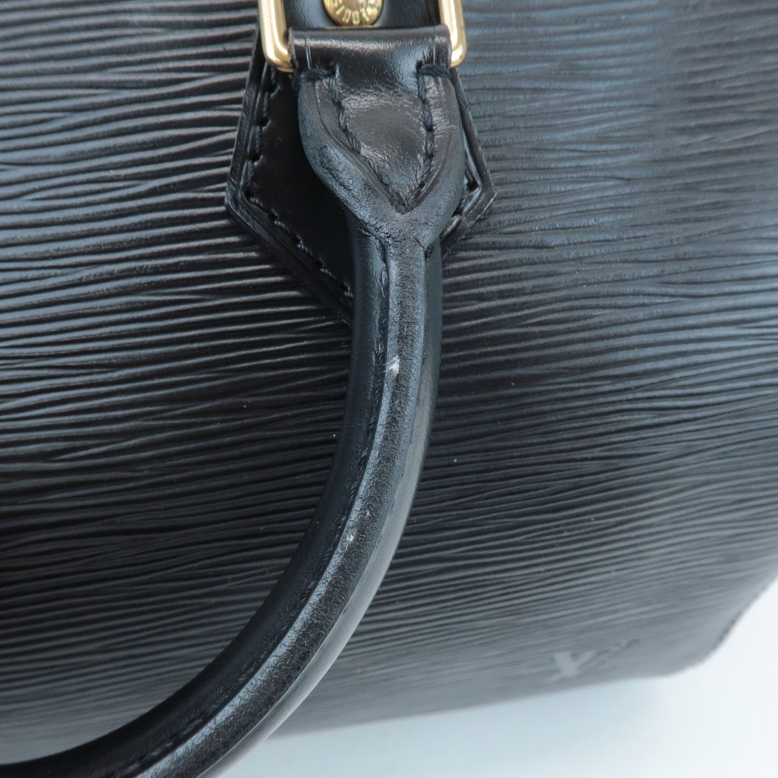 Louis Vuitton Epi Speedy 25 Hand Bag Noir M59032 Used