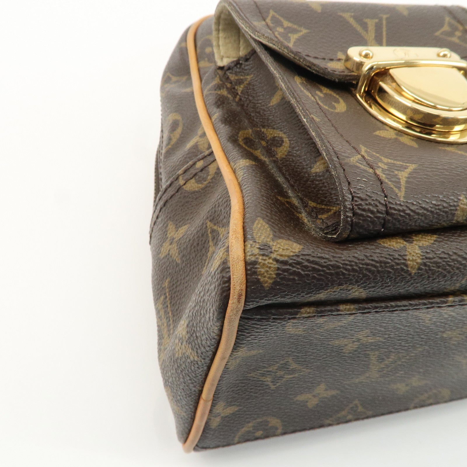 Louis Vuitton Monogram Manhattan PM Hand Bag M40026 Used